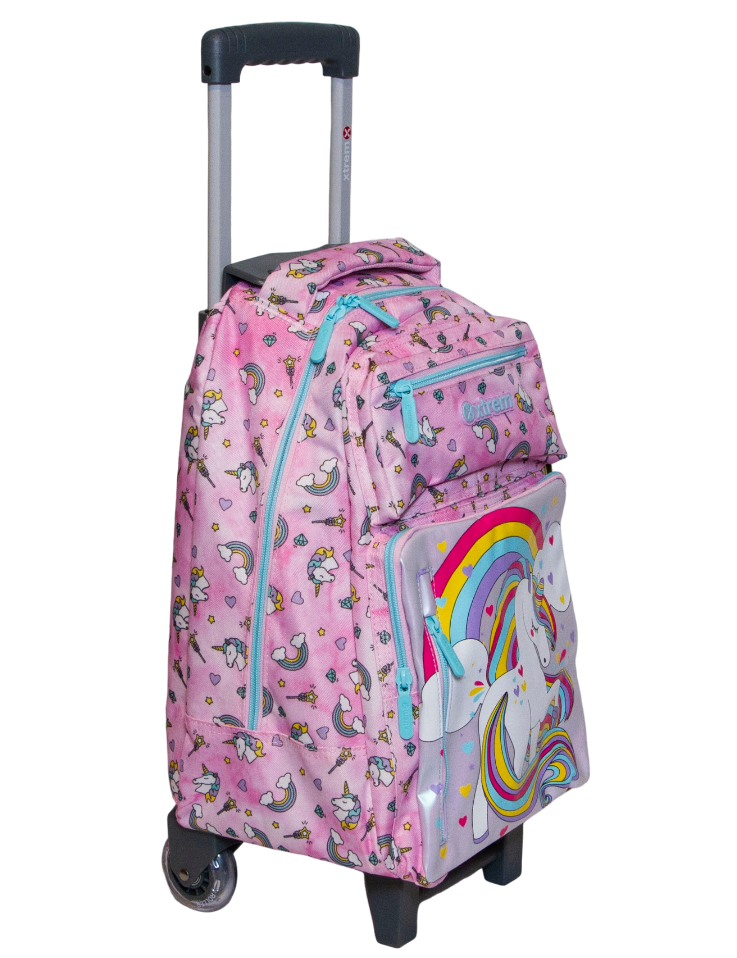 KIT PRIMARIA MOCHILA, LONCHERA Y LAPICERA XTREM UNICORNIOS