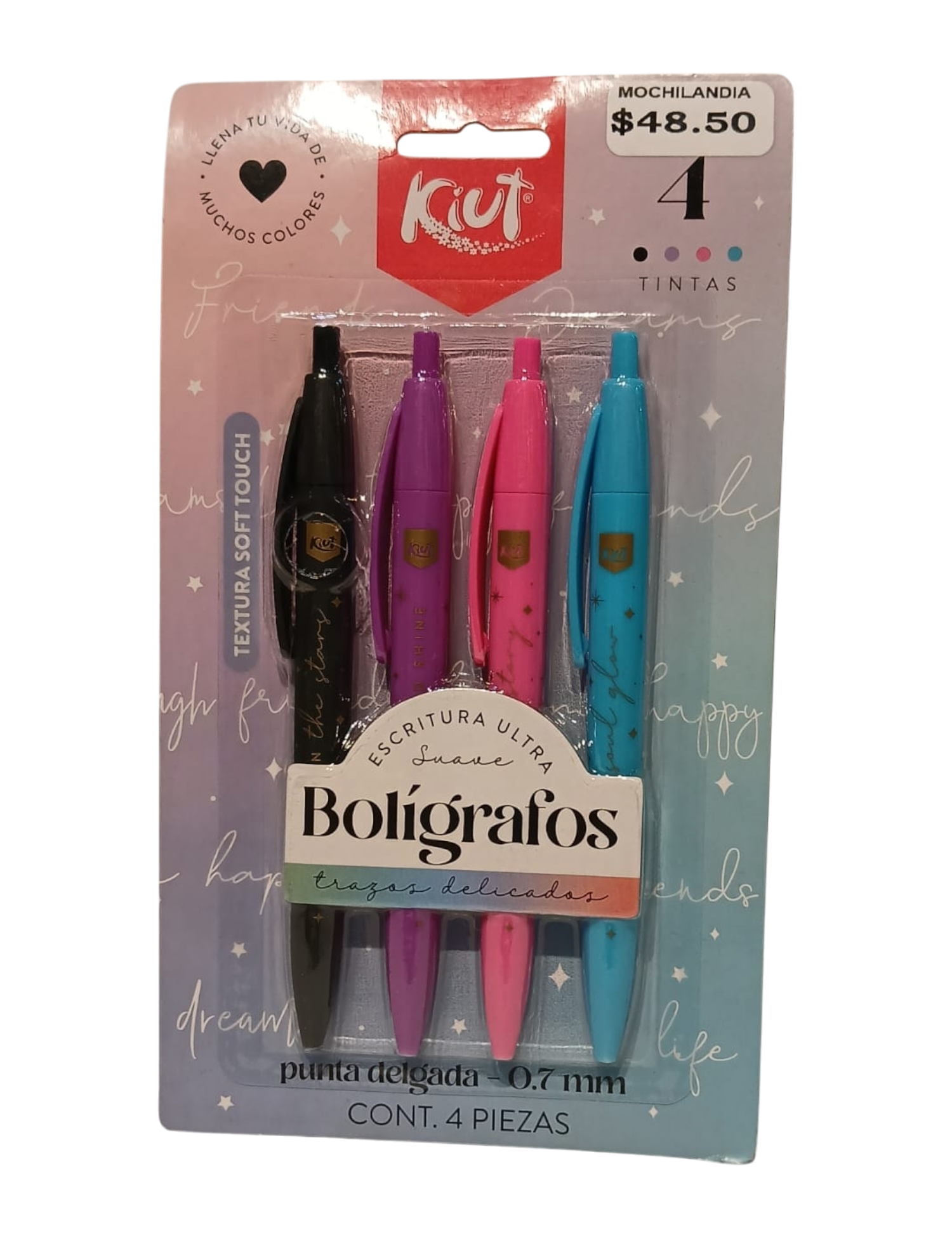 BOLÍGRAFOS MARCA KIUT