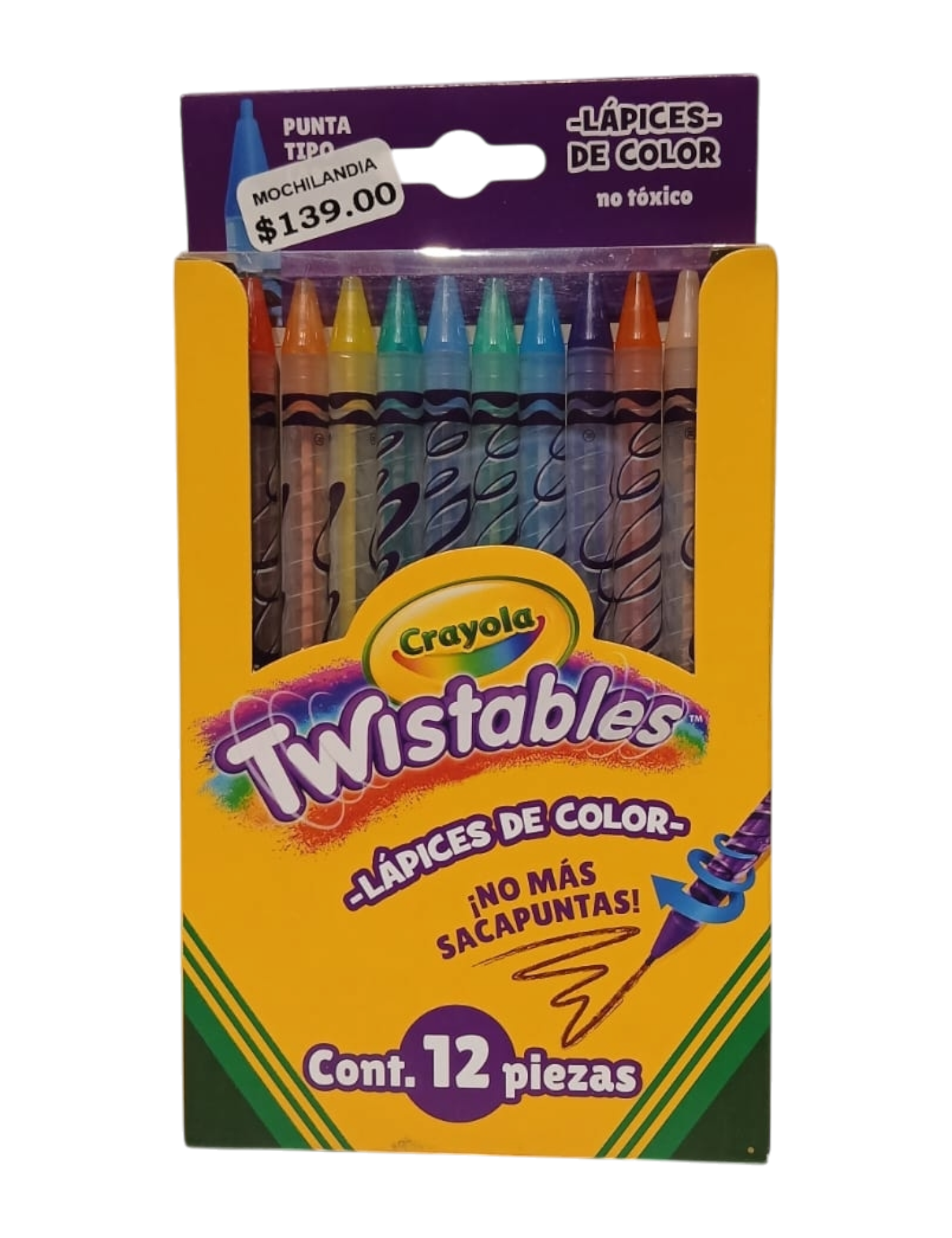 LÁPICES DE COLORES TWISTABLE