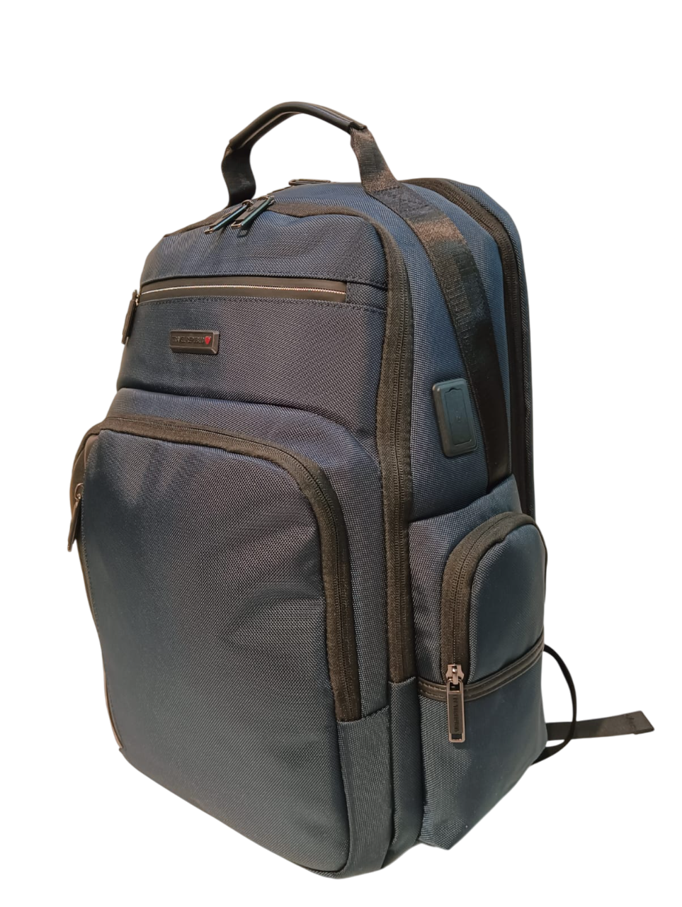 MOCHILA PORTA LAPTOP MOD. TR-BPKL-04 TRAVEL REPUBLIC AZUL MARINO