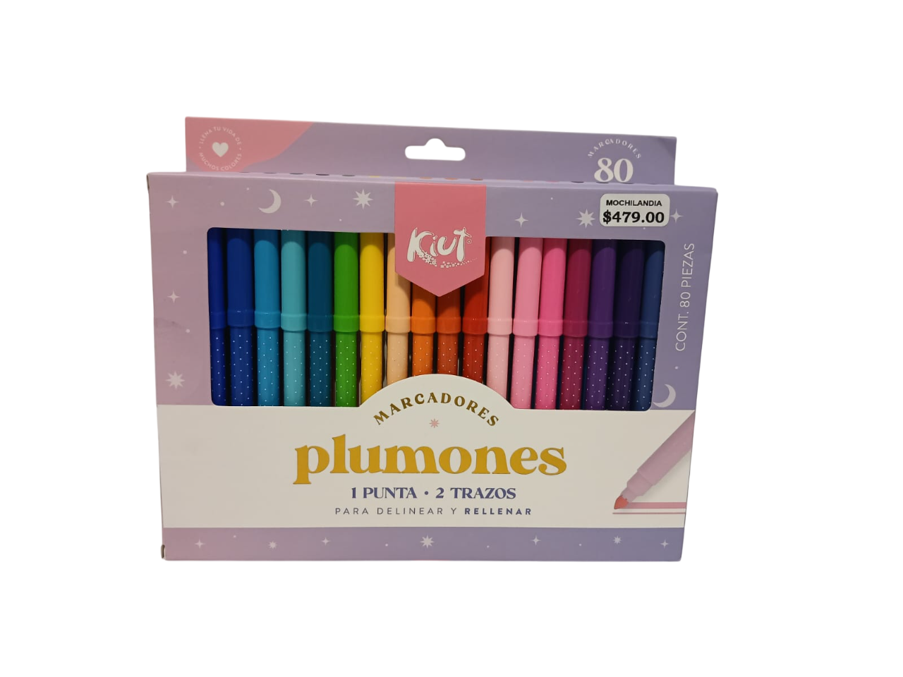 MARCADORES PLUMONES KIUT