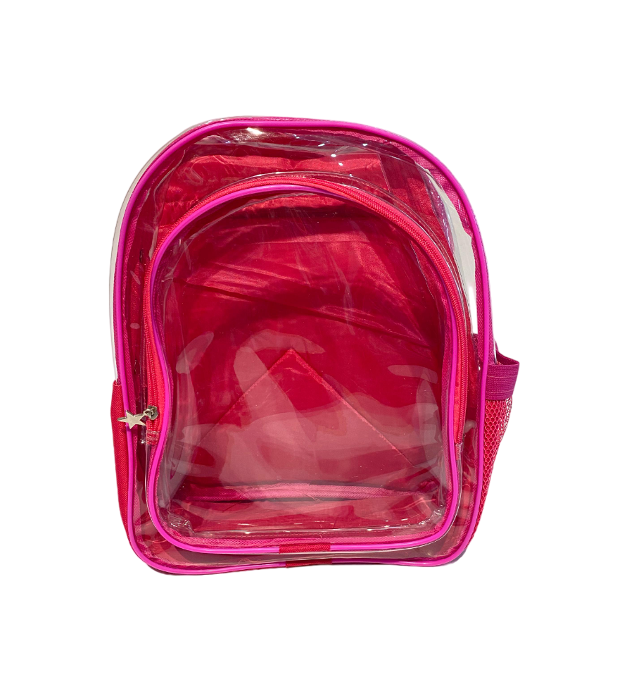 MOCHILA KINDER TRANSPARENTE MOD. CR-011