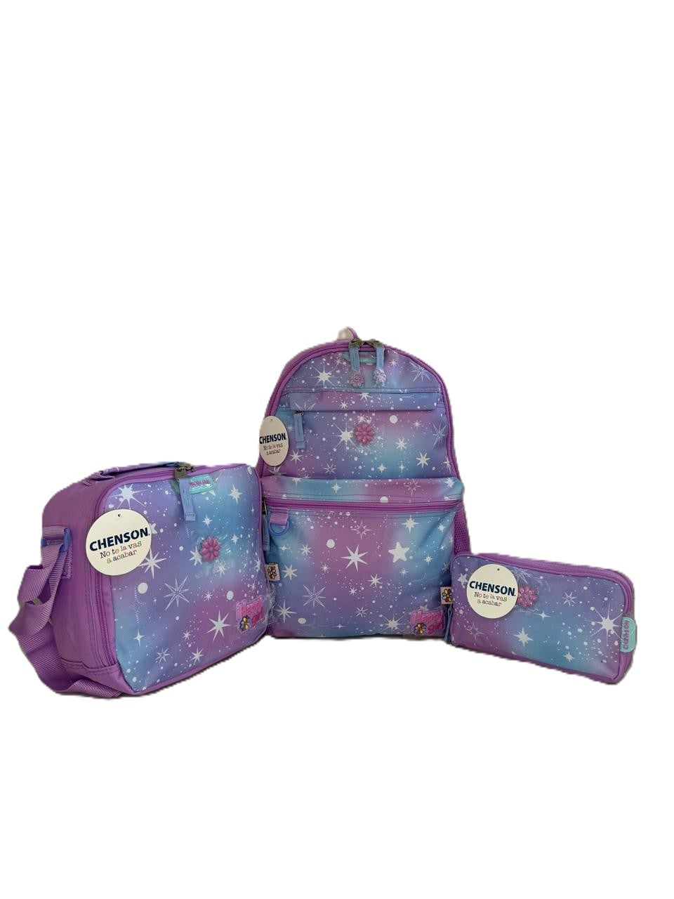MOCHILA PRIMARIA HAPPY GIRL 3 EN 1 CHENSON MOD.HG70961