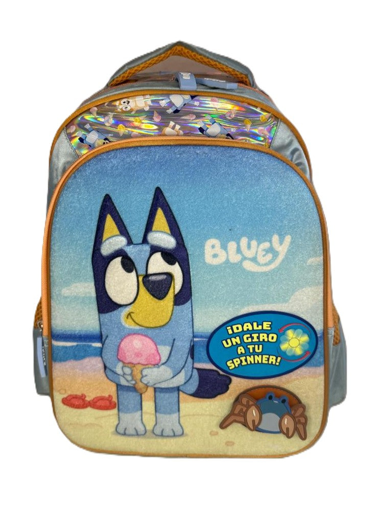 MOCHILA KINDER BLUEY 3D SPINNER FOTORAMA MOD.03908-BL509K32BP