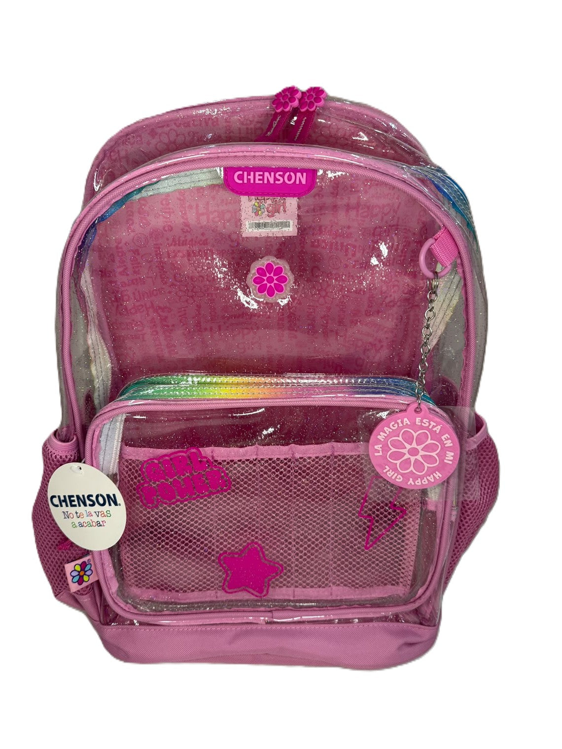MOCHILA JUVENIL HAPPY GIRL CHENSON MOD.HG70795-P