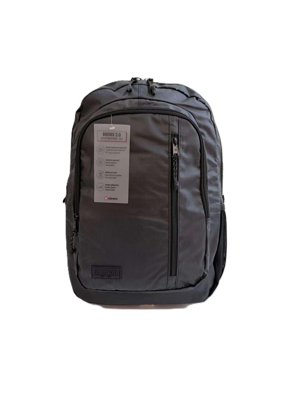 MOCHILA PORTA LAPTOP GRIS XTREM MOD.BRONX 2.0 5XT