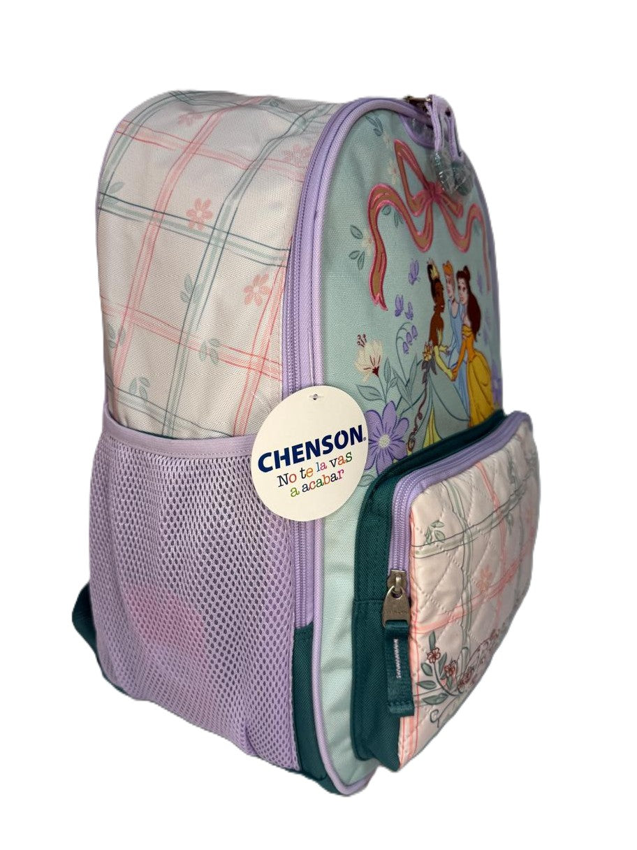 MOCHILA PRIMARIA PRINCESAS DISNEY CHENSON MOD.PR70786-G