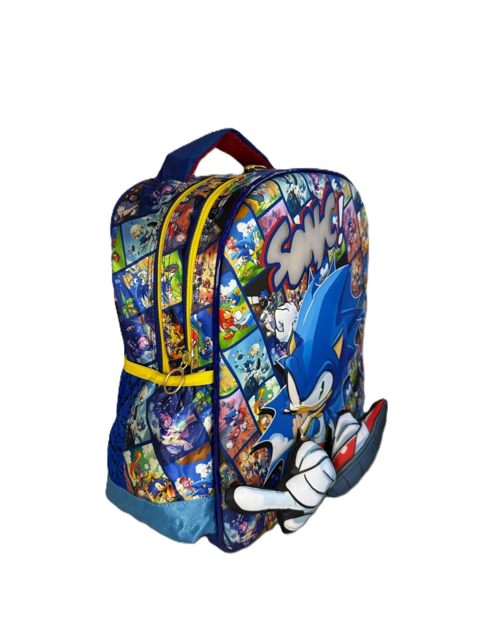 MOCHILA KINDER SONIC 3D CON LUZ RUZ MOD.179436