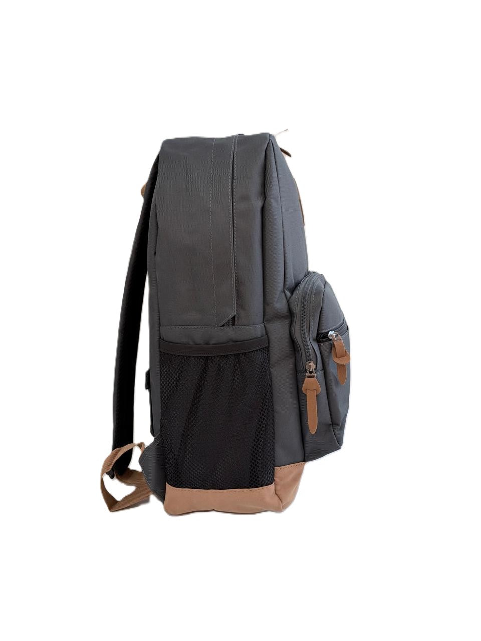 MOCHILA JUVENIL GRIS NICKS CLUB MOD.MA 4-6-3