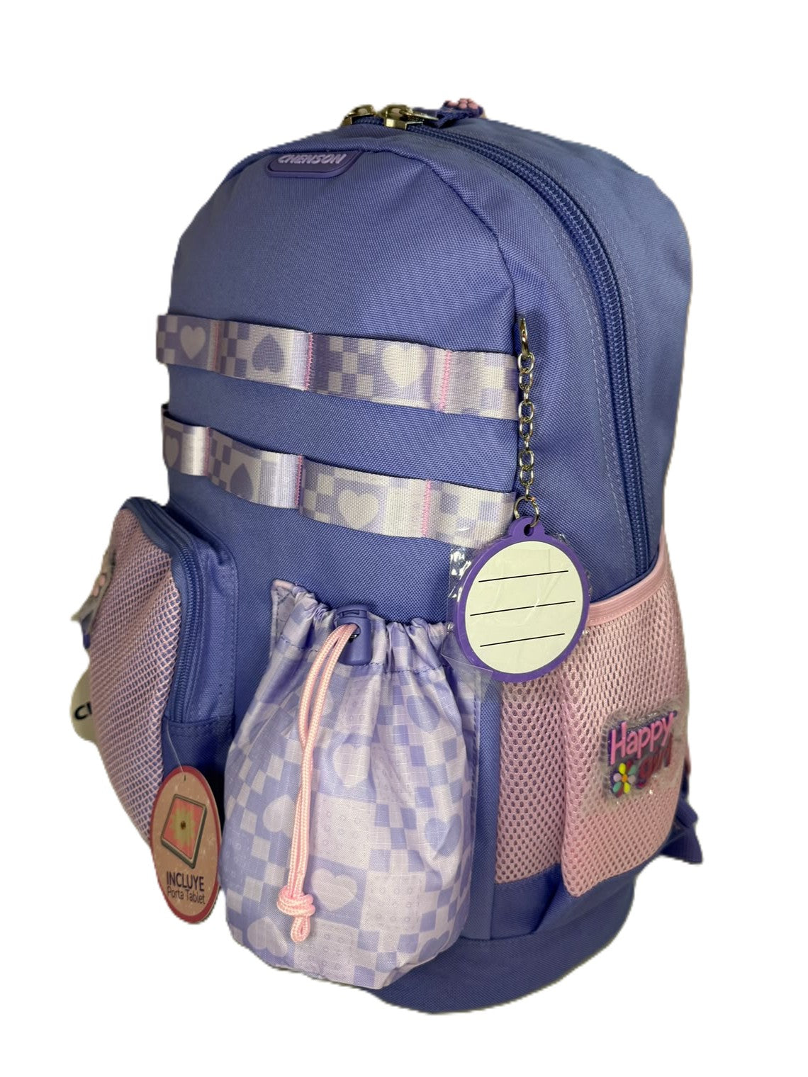 MOCHILA JUVENIL HAPPY GIRL CHENSON MOD.HG70897-U