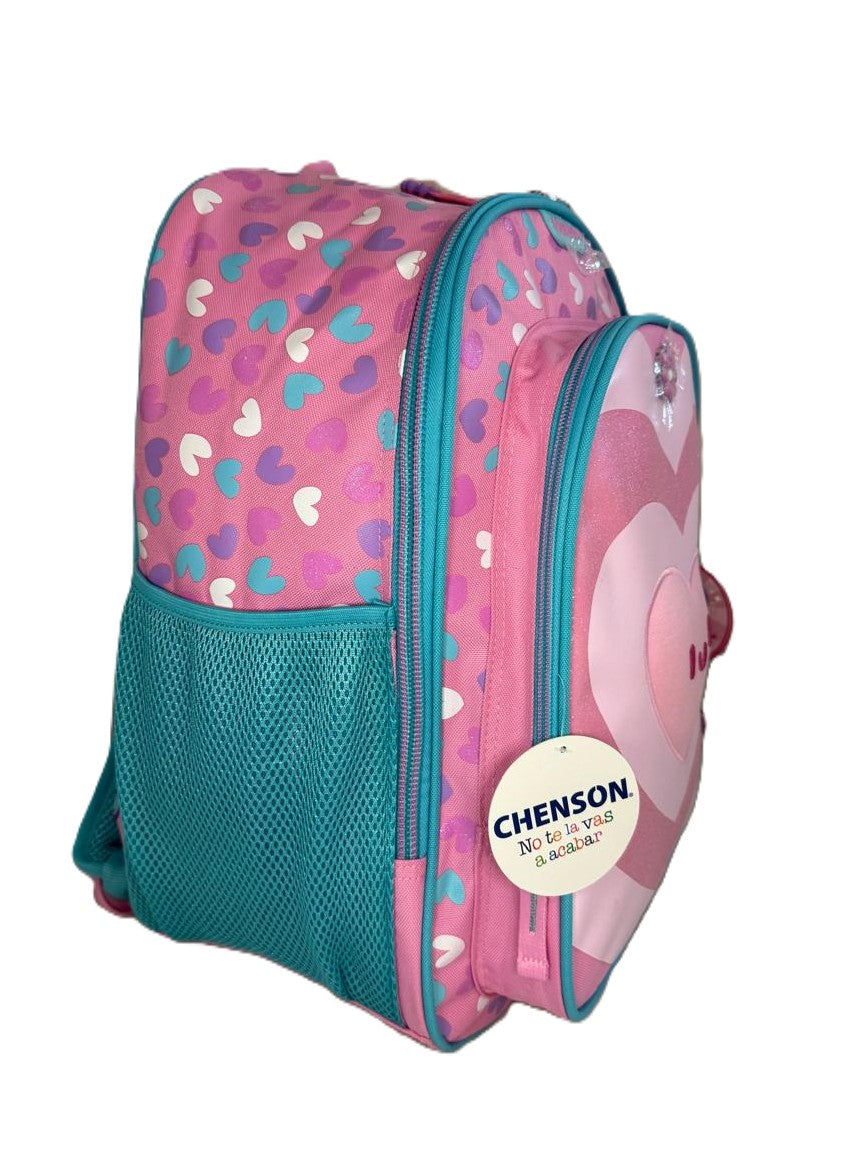 MOCHILA PRIMARIA HAPPY GIRL CHENSON MOD.HG1032-P
