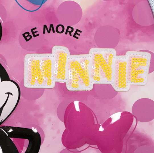 MOCHILA KINDER MINNIE METALICO 3D RUZ MOD.184591