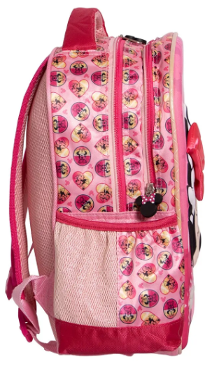 MOCHILA KINDER DISNEY MINNIE PREMIUM 3D CON LUZ RUZ MOD.183557