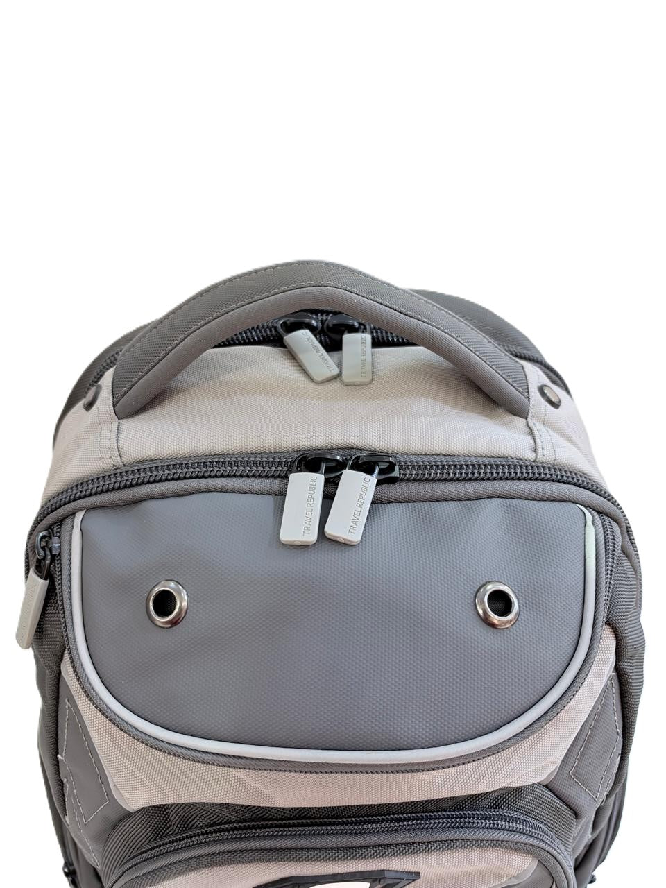 MOCHILA PORTA LAPTOP GRIS TRAVEL REPUBLIC MOD.TR-XTM05