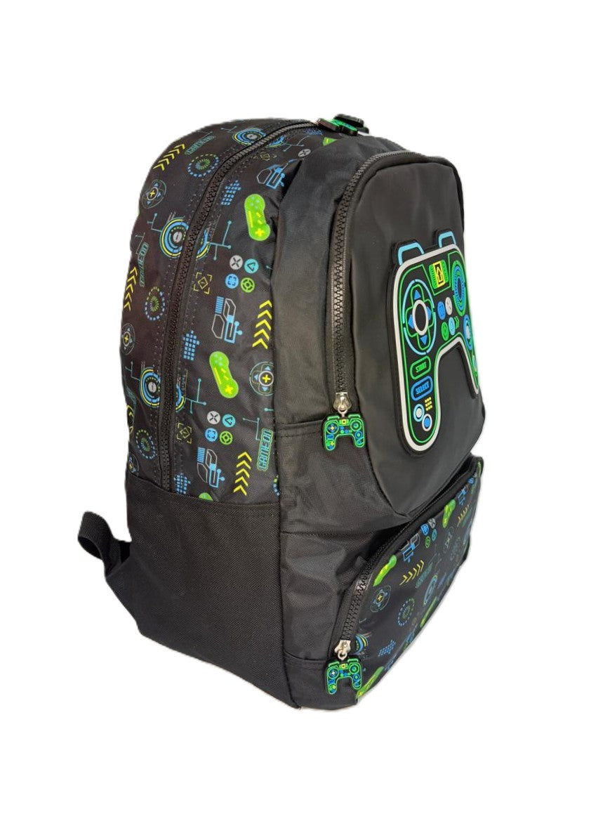MOCHILA PRIMARIA GAMER 3 EN 1 GARCO MOD.GC23054-1