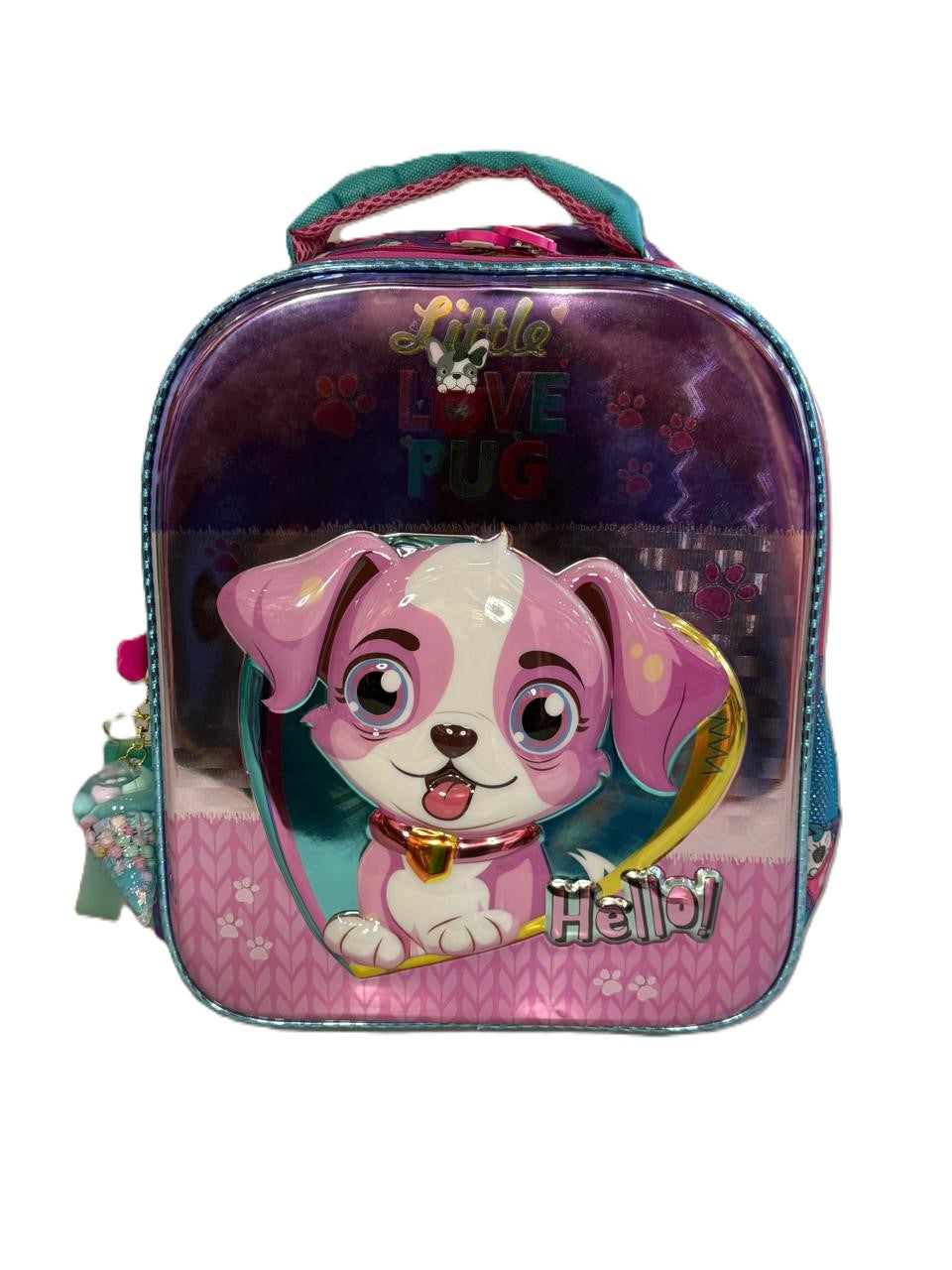 MOCHILA KINDER LITTLE LIVE PUG 3D GARCO MOD.GC23026-2