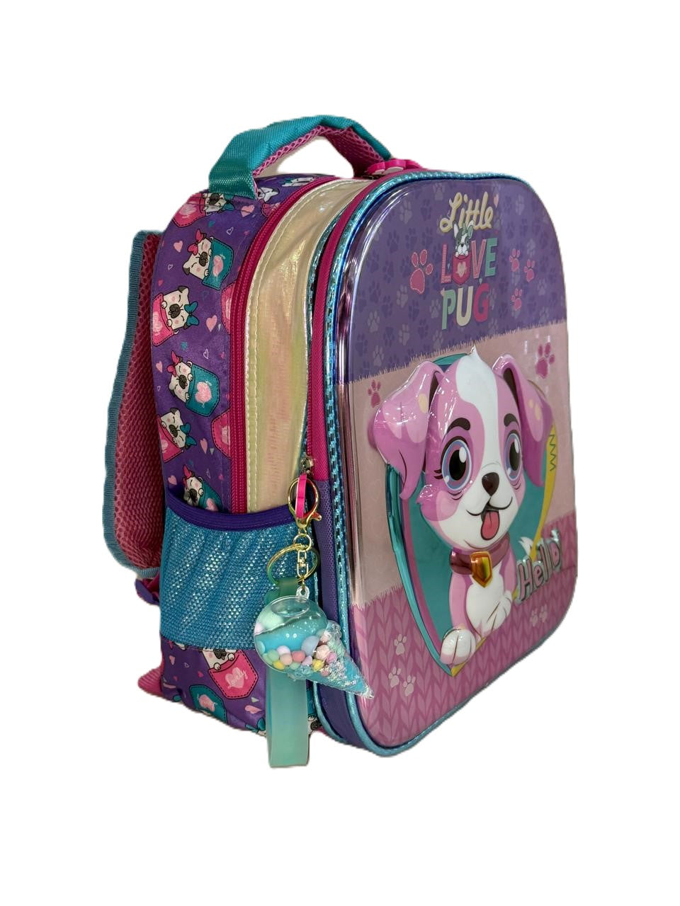 MOCHILA KINDER LITTLE LIVE PUG 3D GARCO MOD.GC23026-2