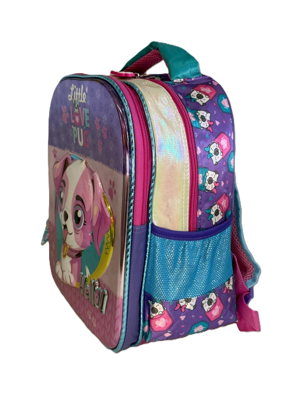 MOCHILA KINDER LITTLE LIVE PUG 3D GARCO MOD.GC23026-2