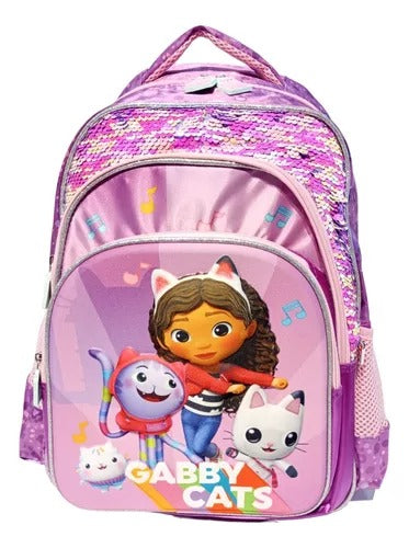 MOCHILA PRIMARIA 3D MOD. GB404A75BP GABBY'S DOLL HOUSE