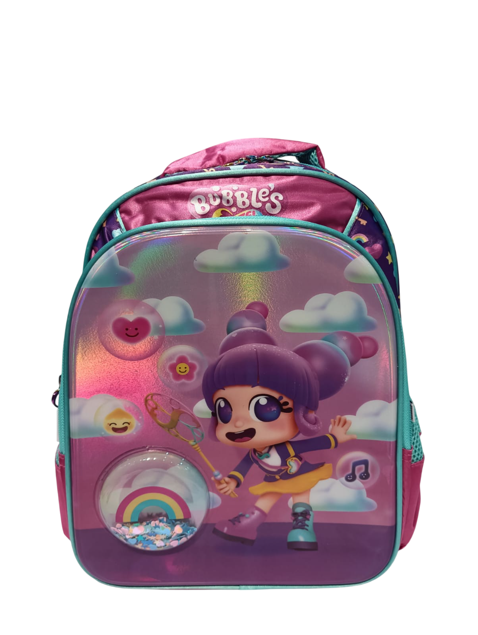 MOCHILA KINDER 3D MOD.03127-BH502K32B BUBBLES FOTORAMA