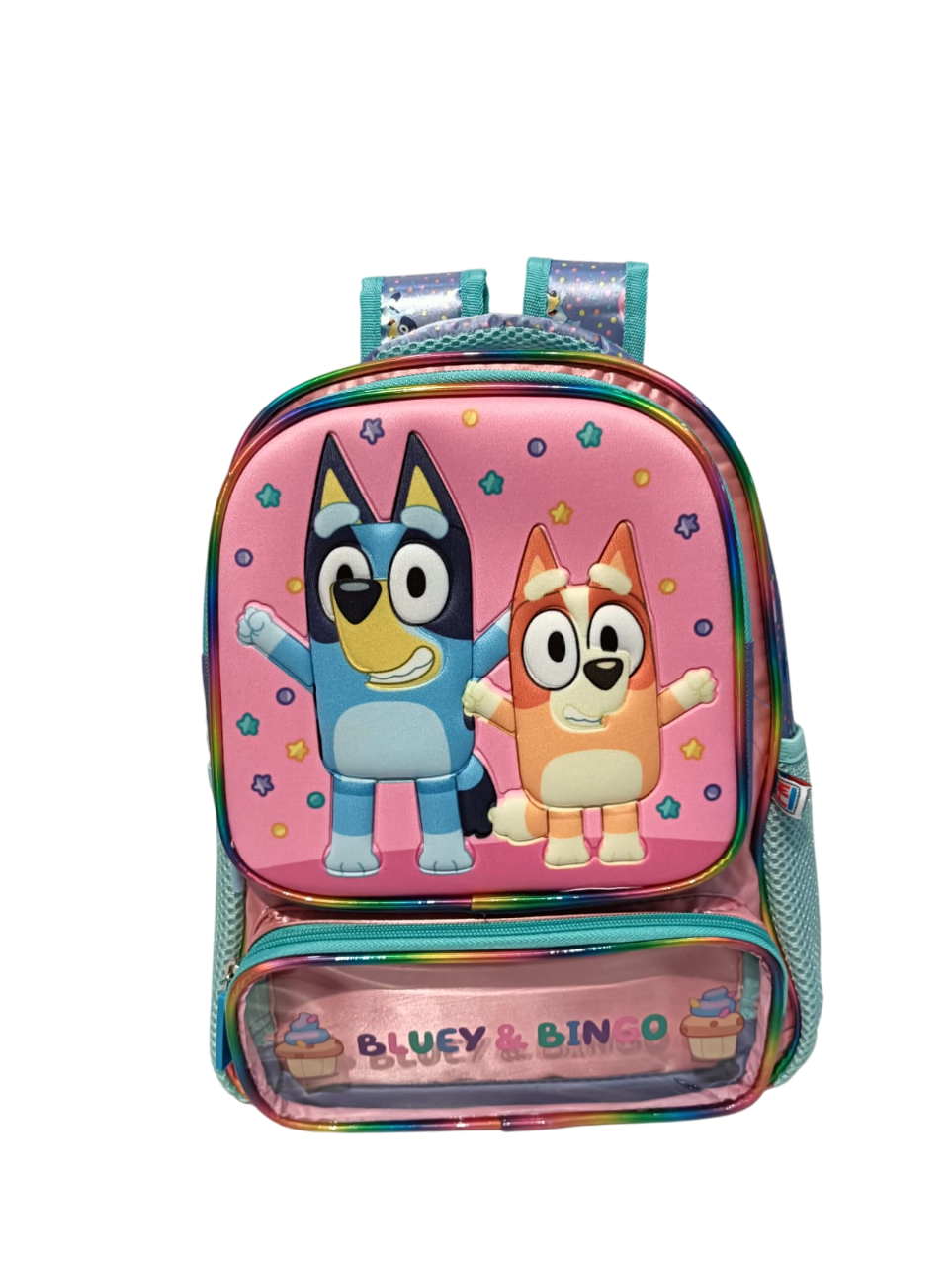 MOCHILA KINDER 3D MOD.03151-BL503K37BP BLUEY RUZ
