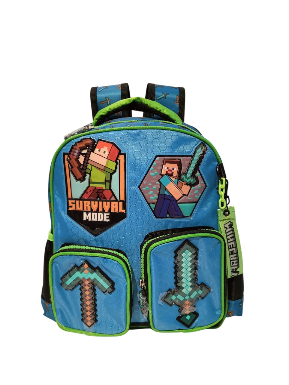 MOCHILA KINDER MOD.184258 MINECRAFT RUZ