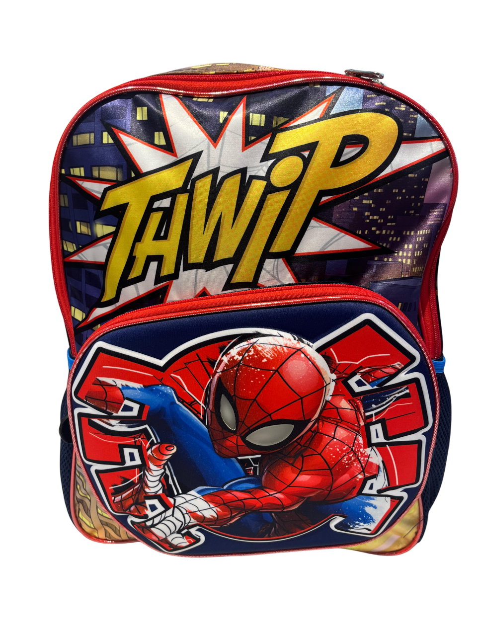 MOCHILA PRIMARIA MOD.184968 SPIDER-MAN CON  LUZ RUZ