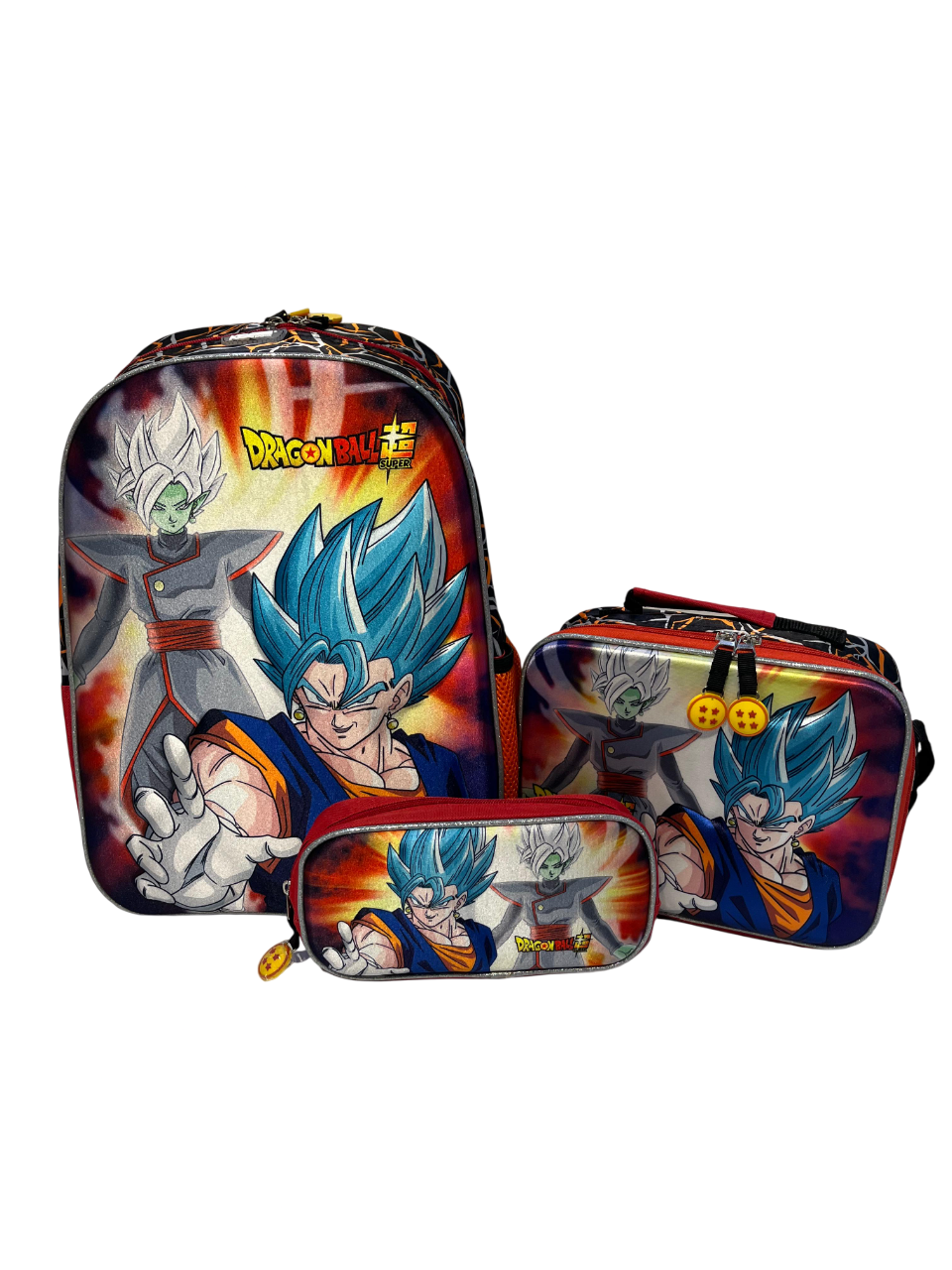 KIT PRIMARIA 3 EN 1 MOD.DB5130-SE006A MOCH. 3D+LAPICERA+LONCHERA DRAGON BALL