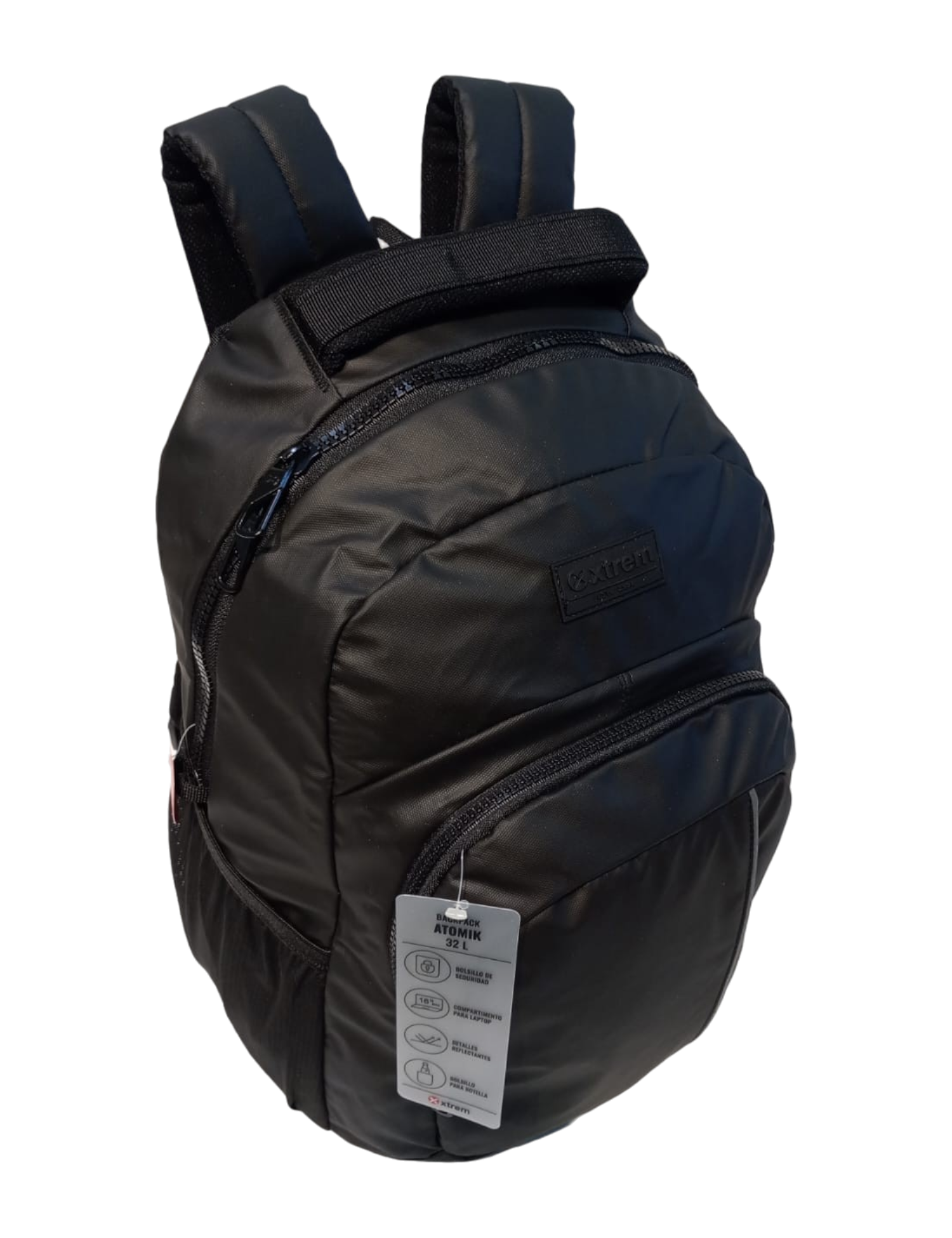 MOCHILA XTREM  MOD. ATOMIK 4XT NEGRO