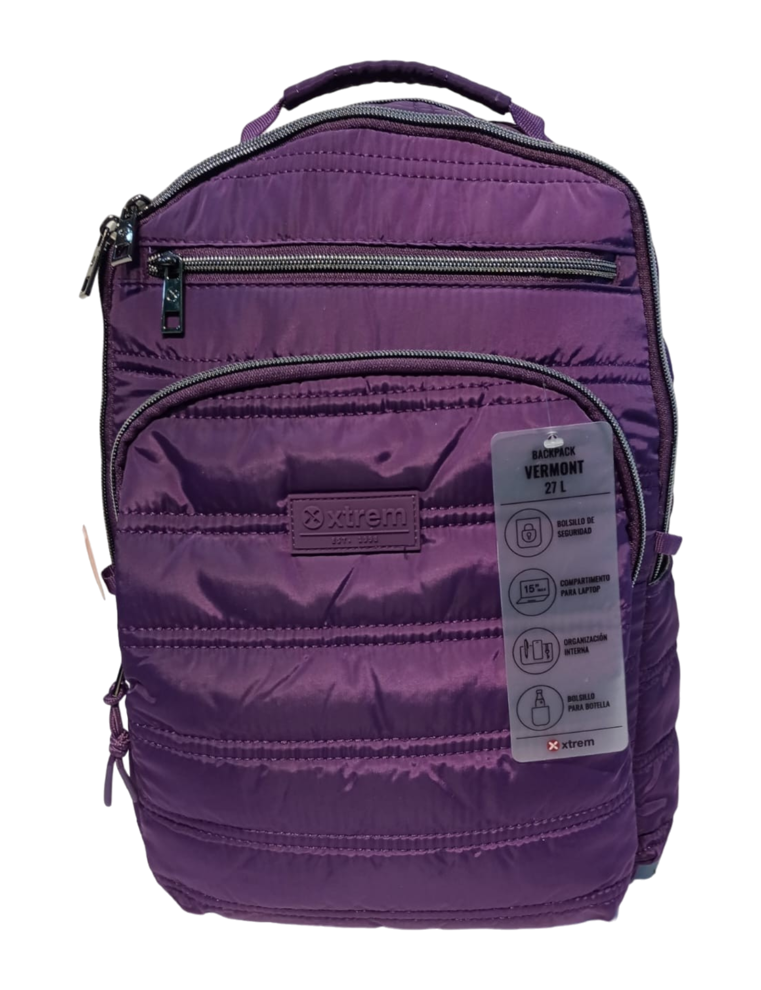 MOCHILA XTREM  MOD. VERMONT 4XT  DEEP PURPLE