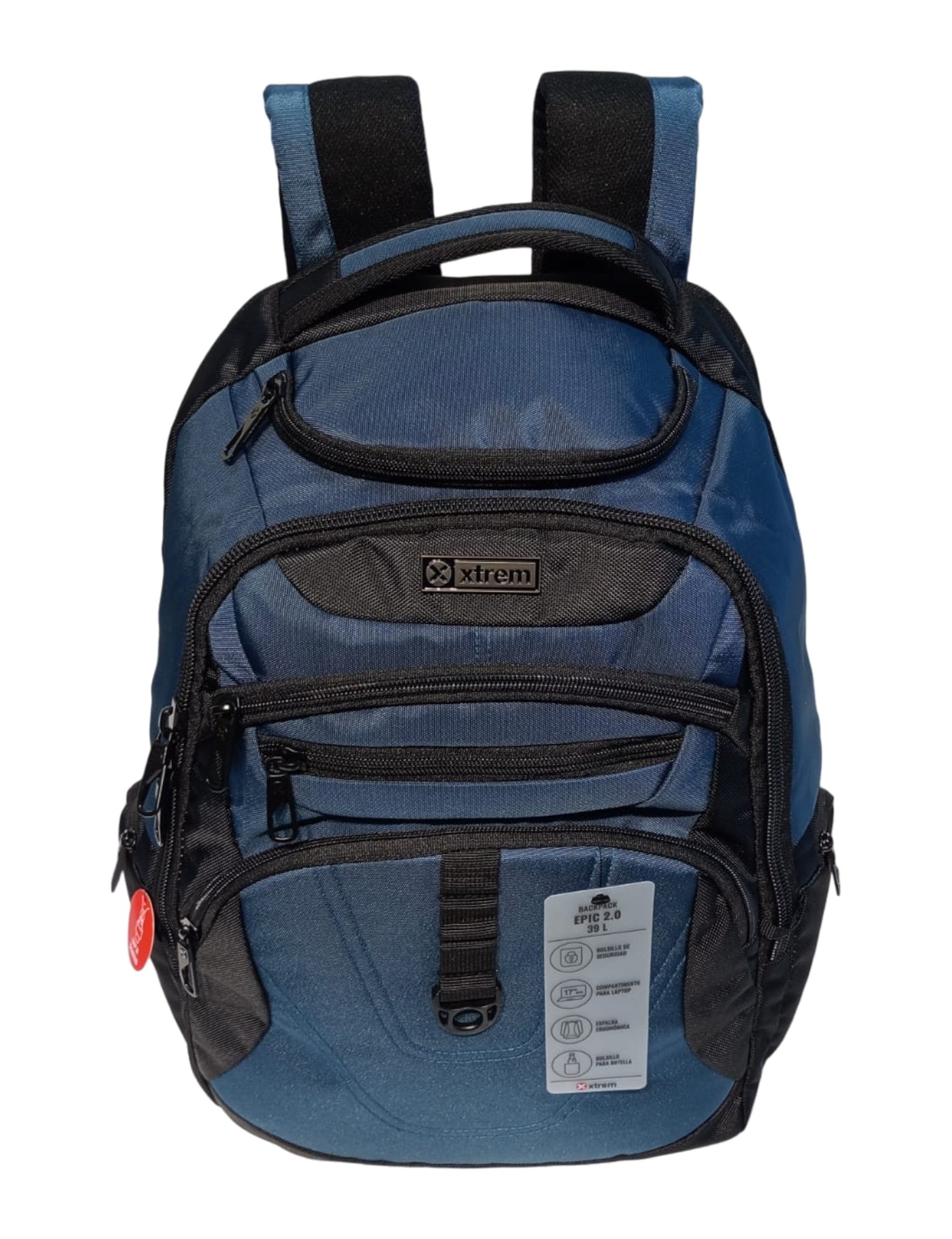 MOCHILA XTREM  MOD. EPIC 2.0 4XT PORTA LAPTOP ETERNITY BLUE