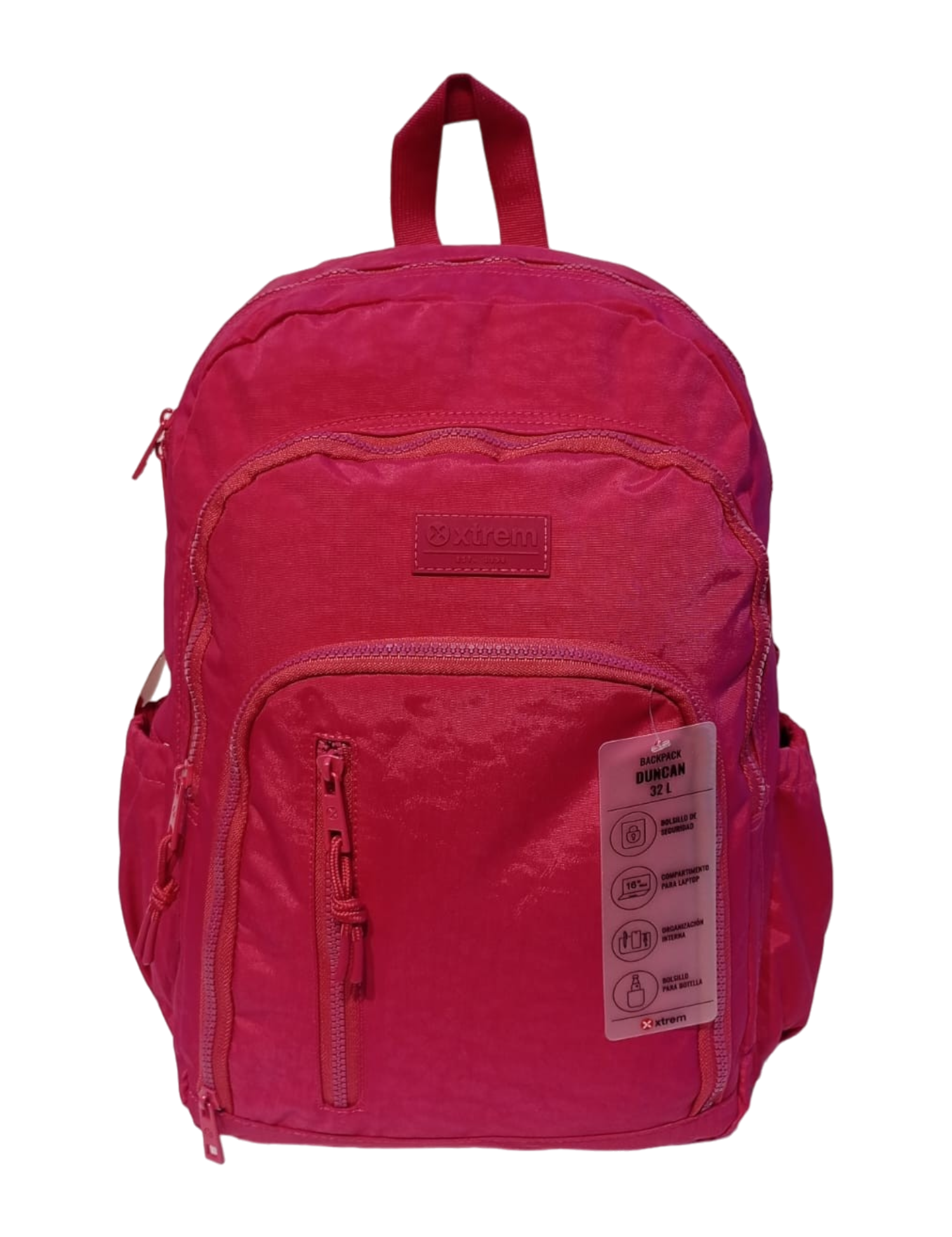 MOCHILA XTREM  MOD. DUNCAN 4XT BERRY PINK