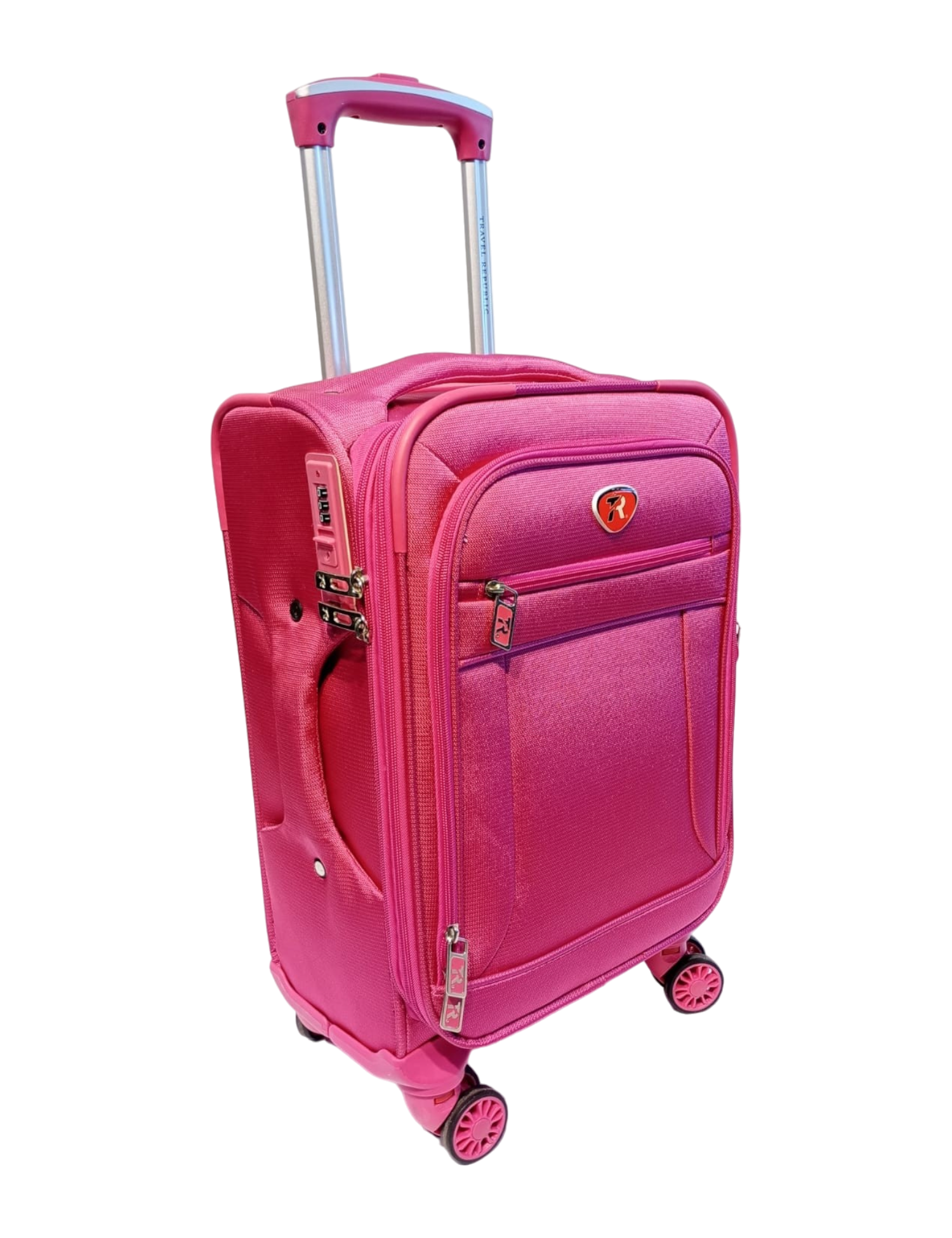 VELIZ 18" SPINNER 360°  MOD. TR-G NY06FU ROSA TRAVEL REPUBLIC