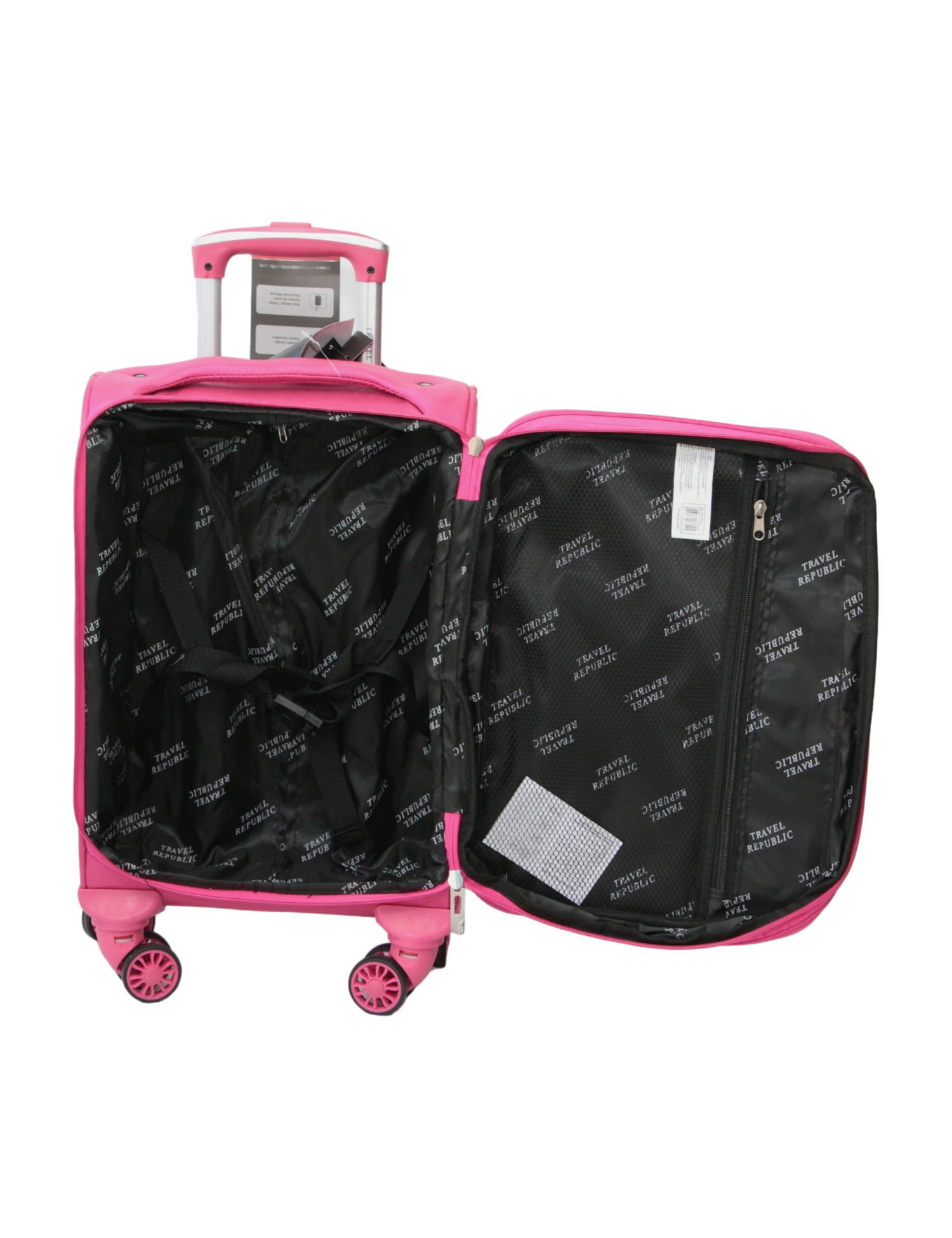 VELIZ 18" SPINNER 360°  MOD. TR-G NY06FU ROSA TRAVEL REPUBLIC