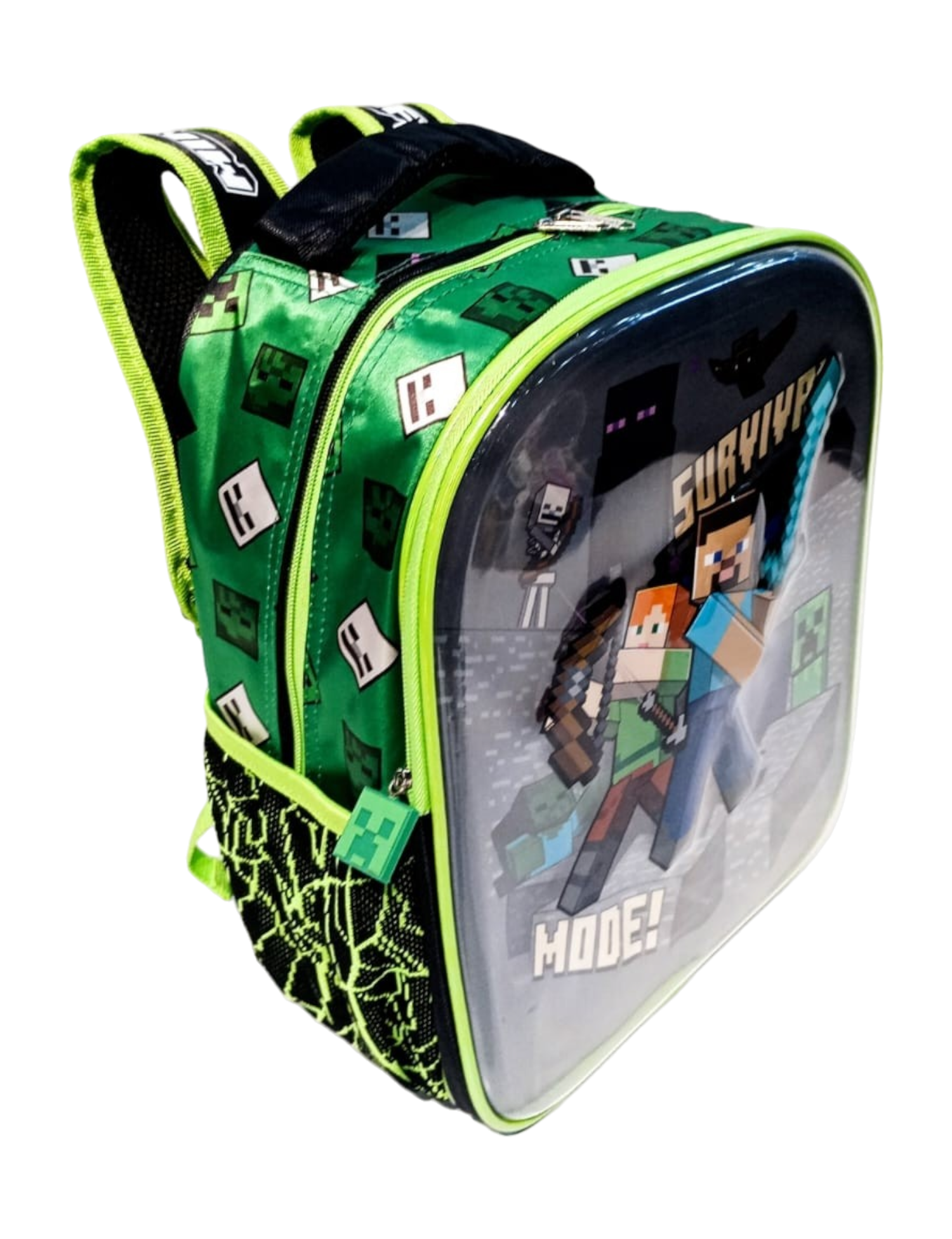 MOCHILA KINDER 3D MOD. 181027 MINECRAFT RUZ