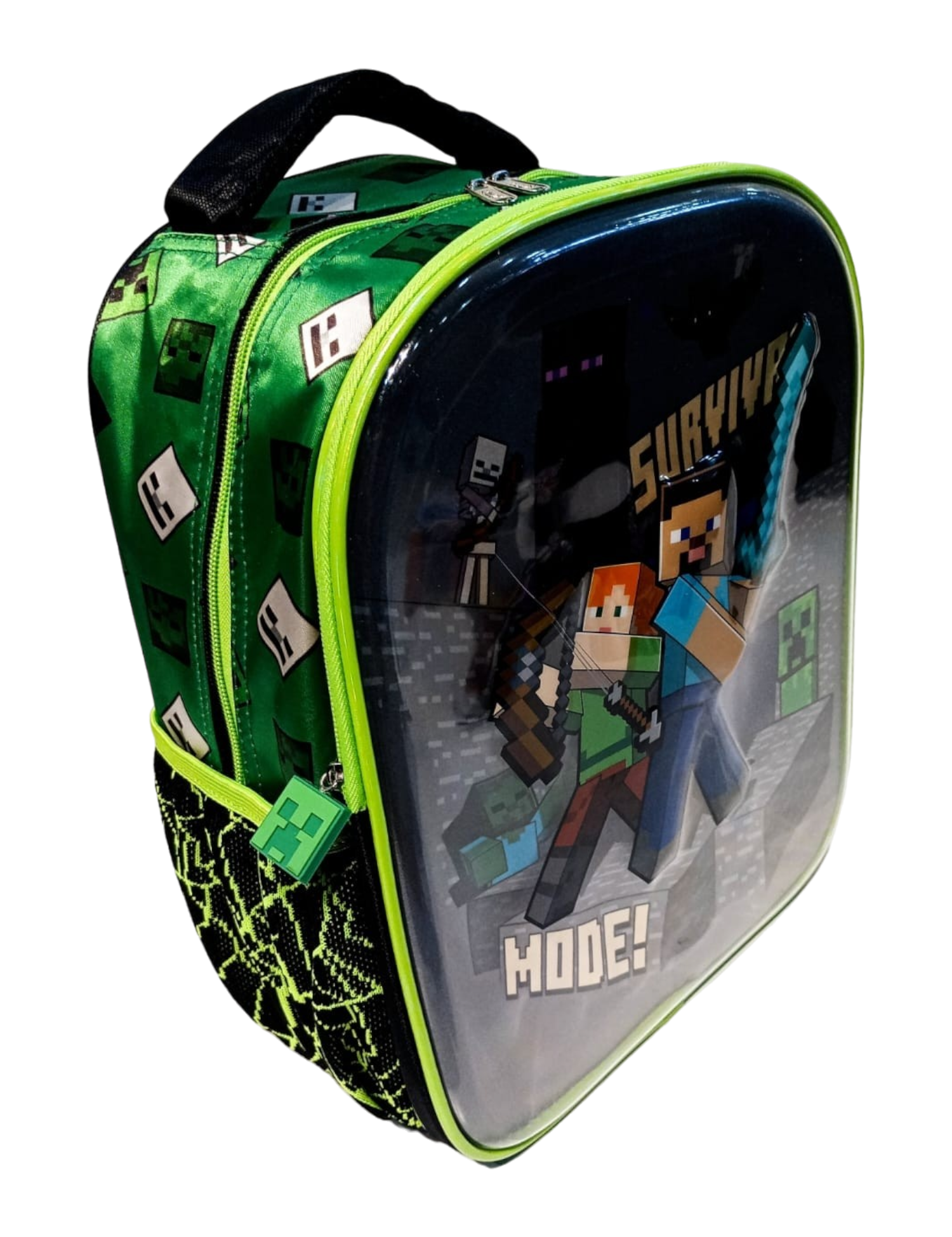 MOCHILA KINDER 3D MOD. 181027 MINECRAFT RUZ