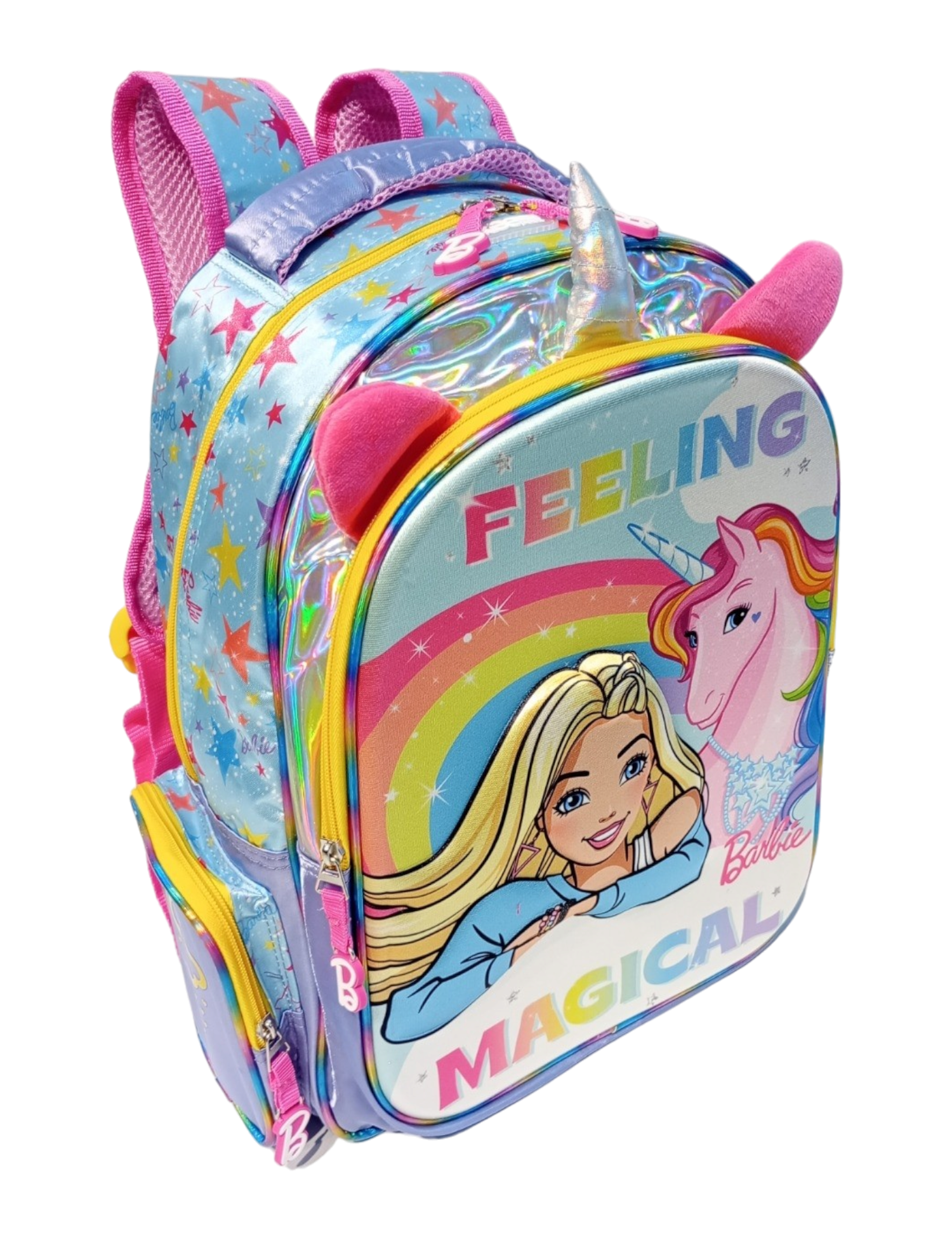 MOCHILA PRIMARIA 3D MOD. BRB049-BP141-A BARBIE