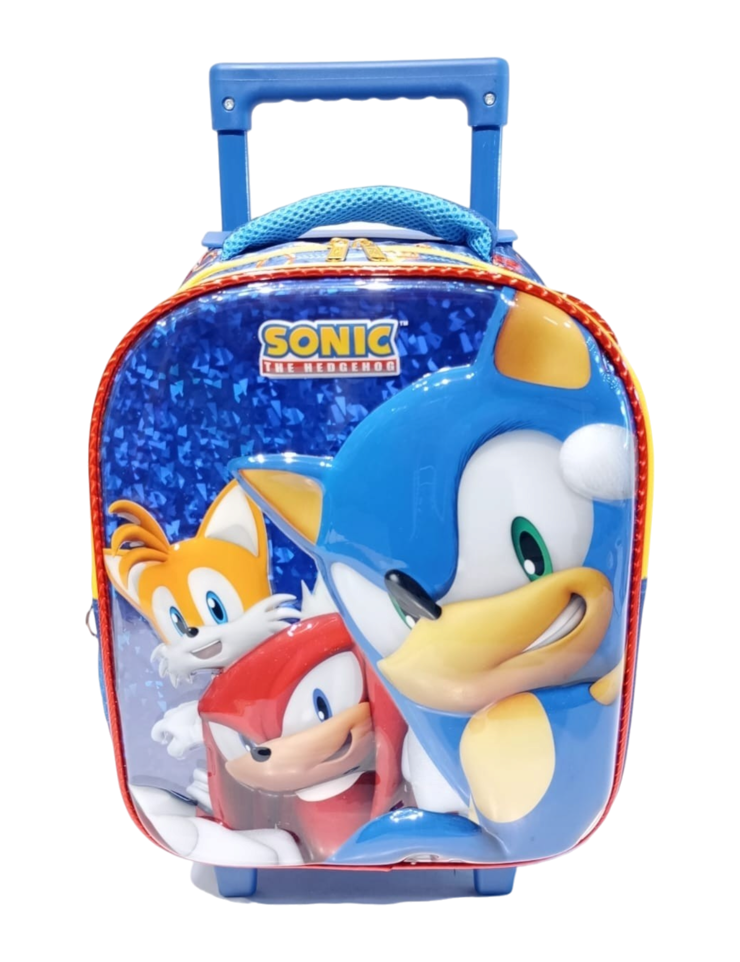 MOCHILA KINDER 3D C/LL CON LUZ MOD. 178612 SONIC