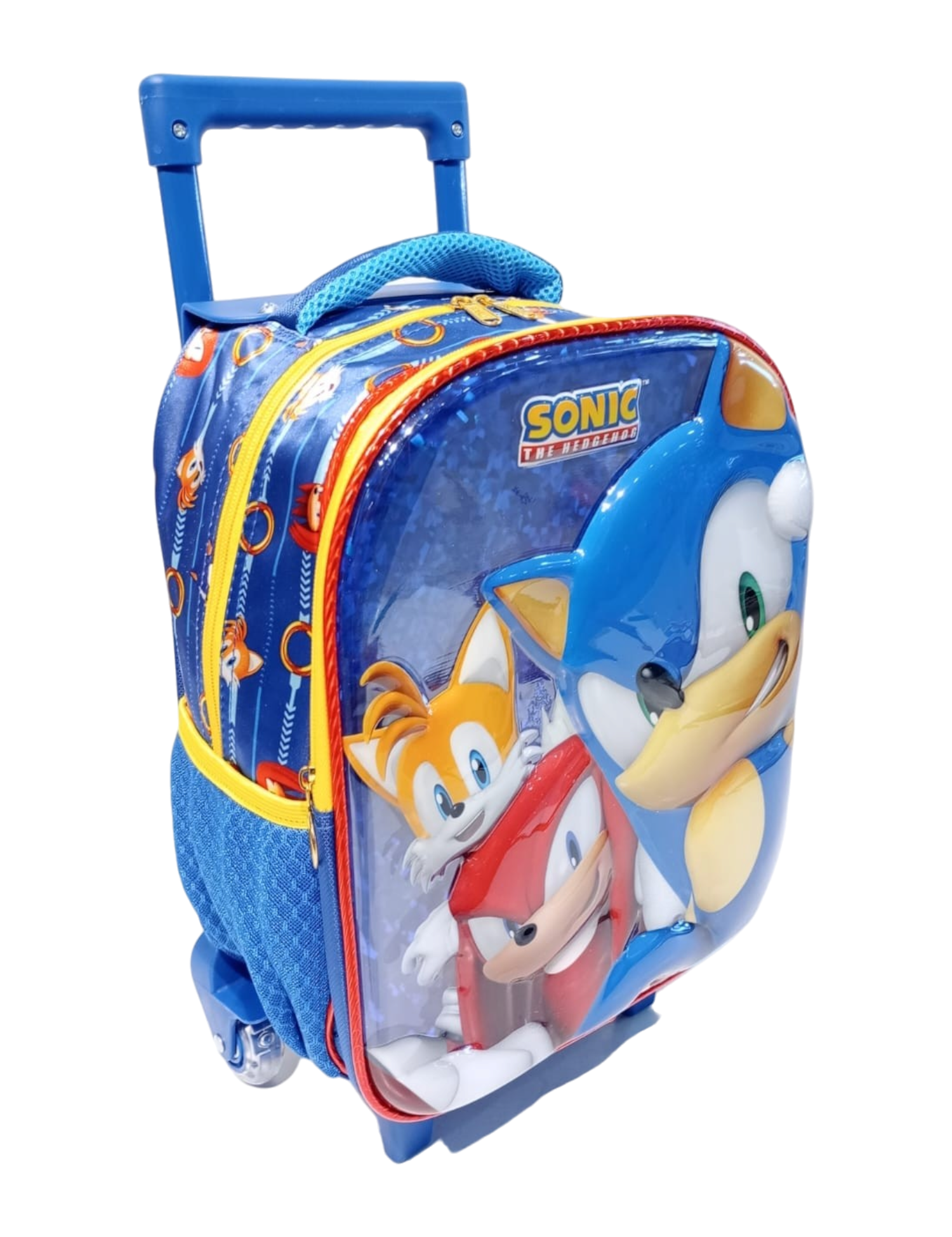 MOCHILA KINDER 3D C/LL CON LUZ MOD. 178612 SONIC