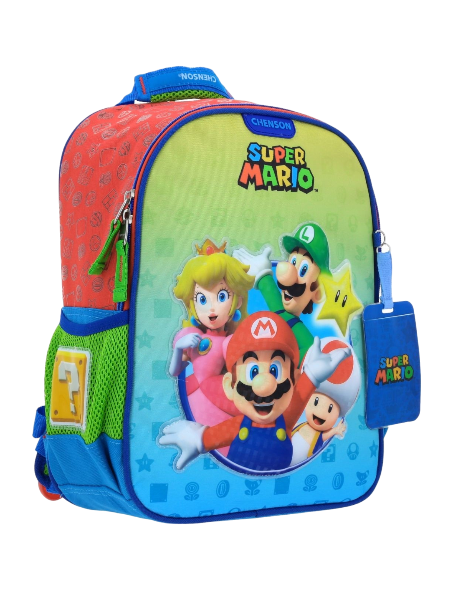 MOCHILA KINDER  MOD.MB66458-R SUPER MARIO  BROS