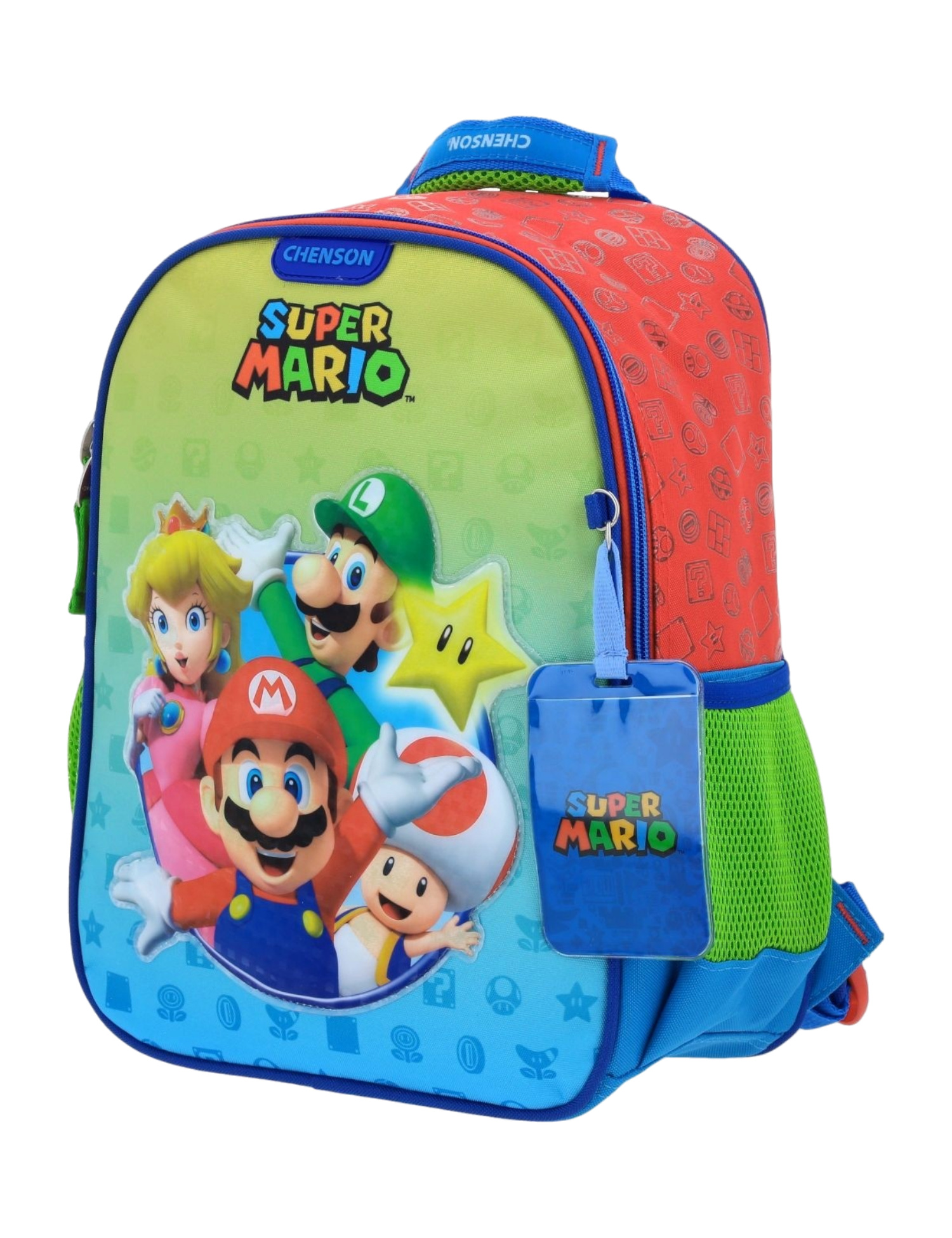 MOCHILA KINDER  MOD.MB66458-R SUPER MARIO  BROS