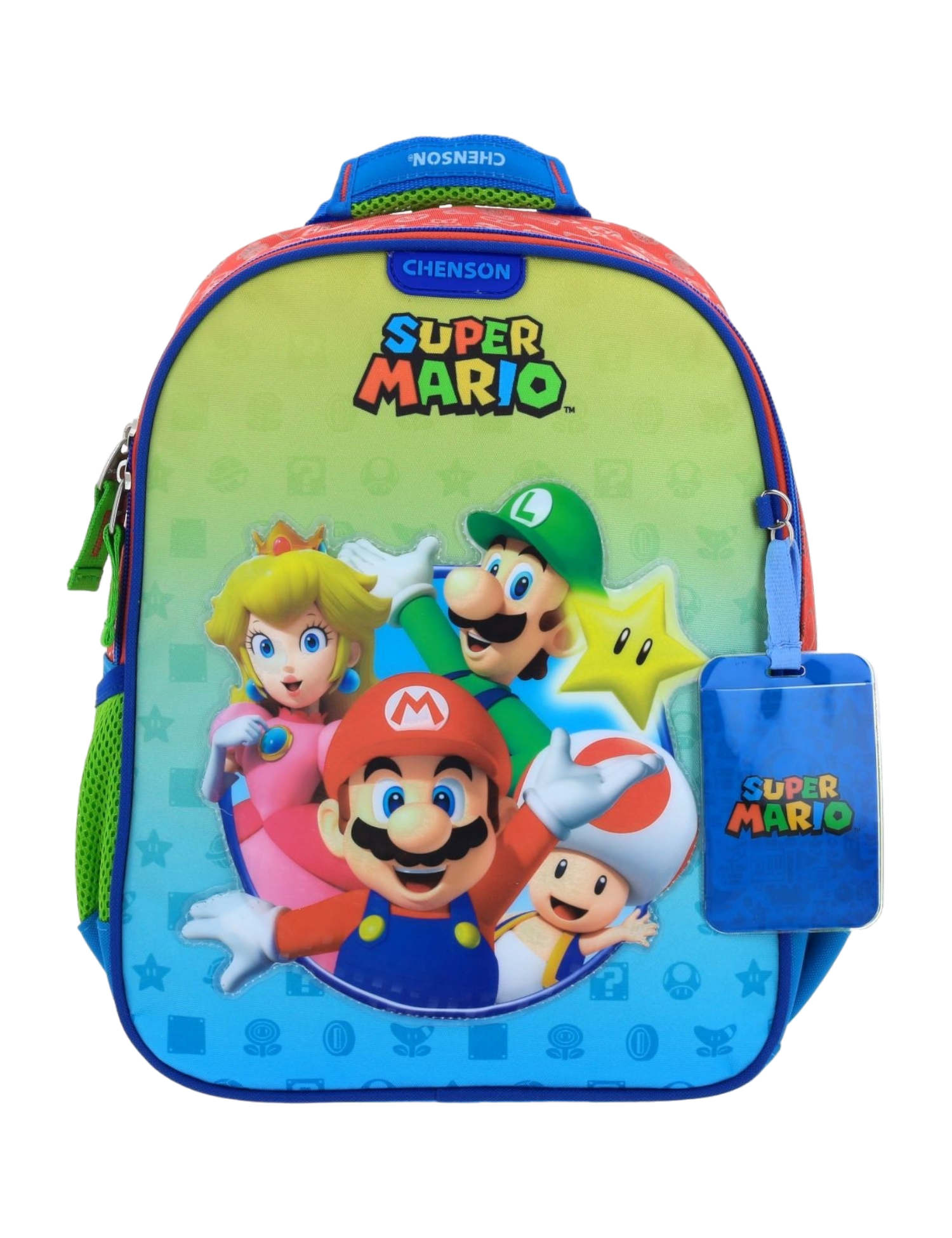 MOCHILA KINDER  MOD.MB66458-R SUPER MARIO  BROS