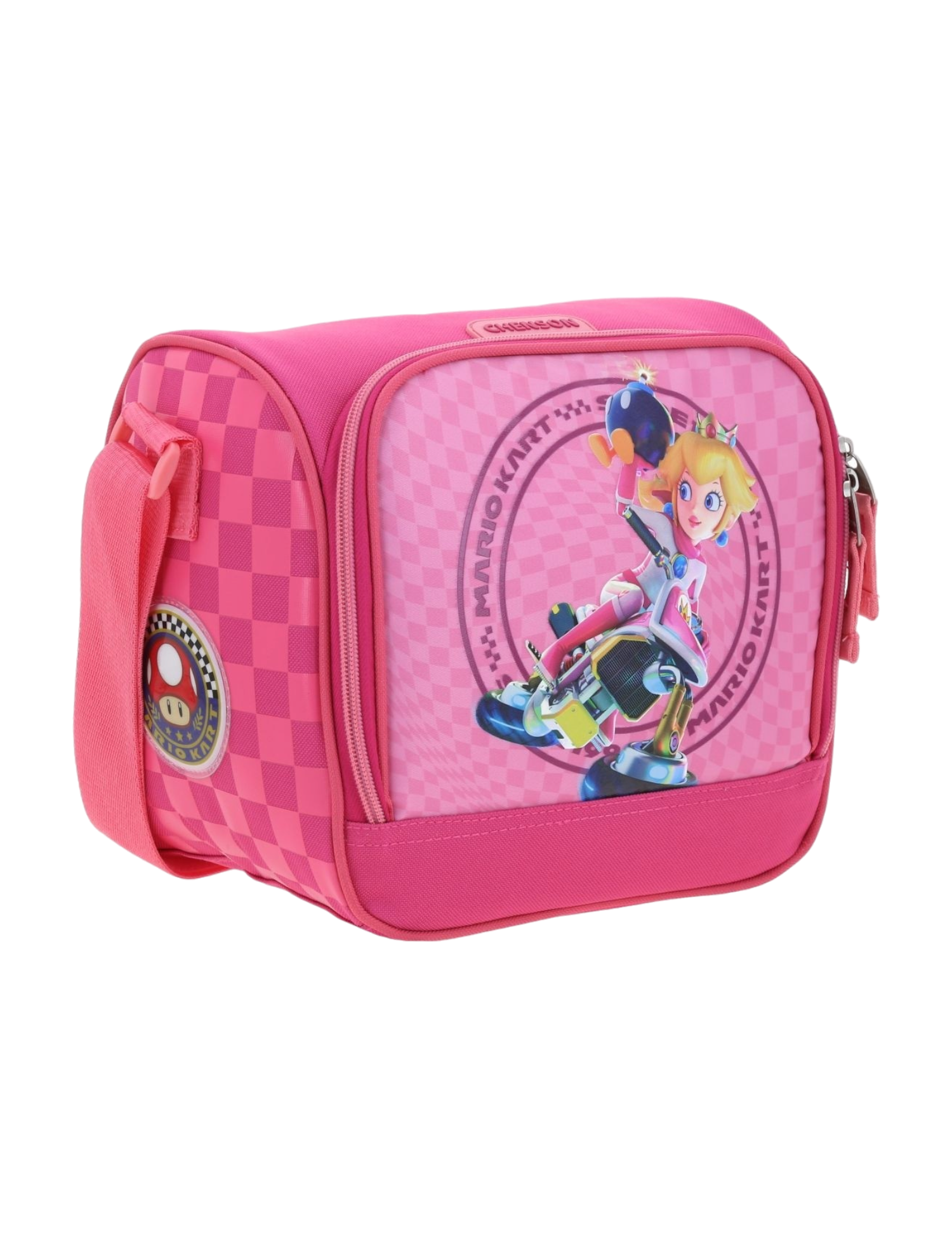 LONCHERA INFANTIL  MOD.MB66253-F MARIO KART-PEACH  ROSA