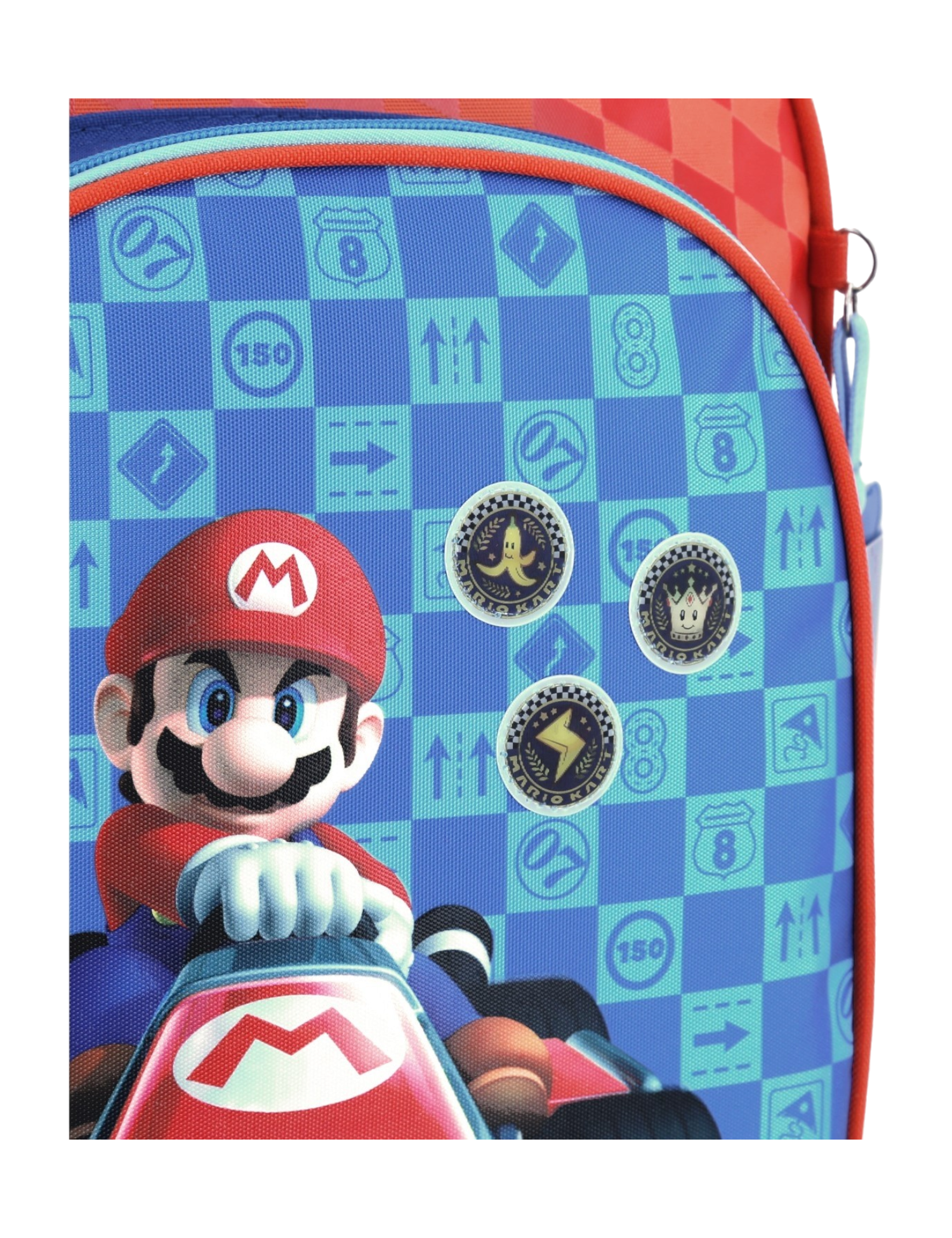 MOCHILA PRIMARIA  MOD.MB66311-R MARIO  KART