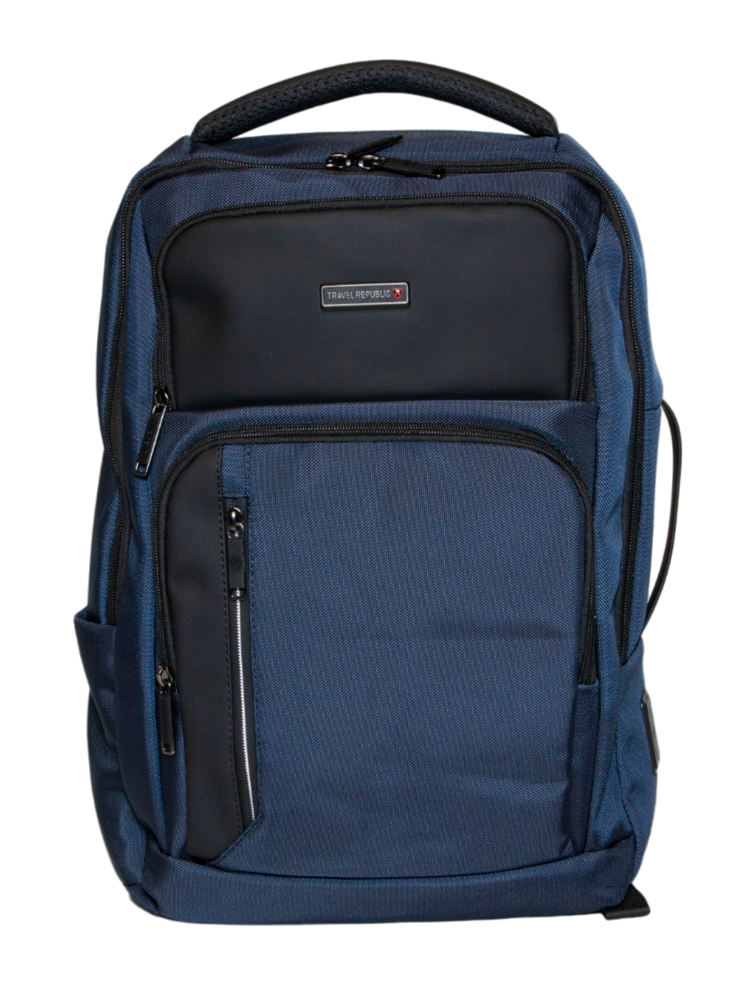 MOCHILA PORTA LAPTOP  MOD. TR-BPLK-02 AZUL  MARINO TRAVEL  REPUBLIC