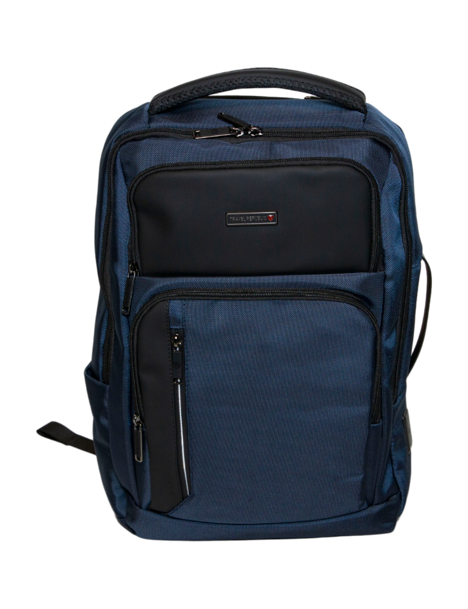 MOCHILA PORTA LAPTOP  MOD. TR-BPLK-02 AZUL  MARINO TRAVEL  REPUBLIC