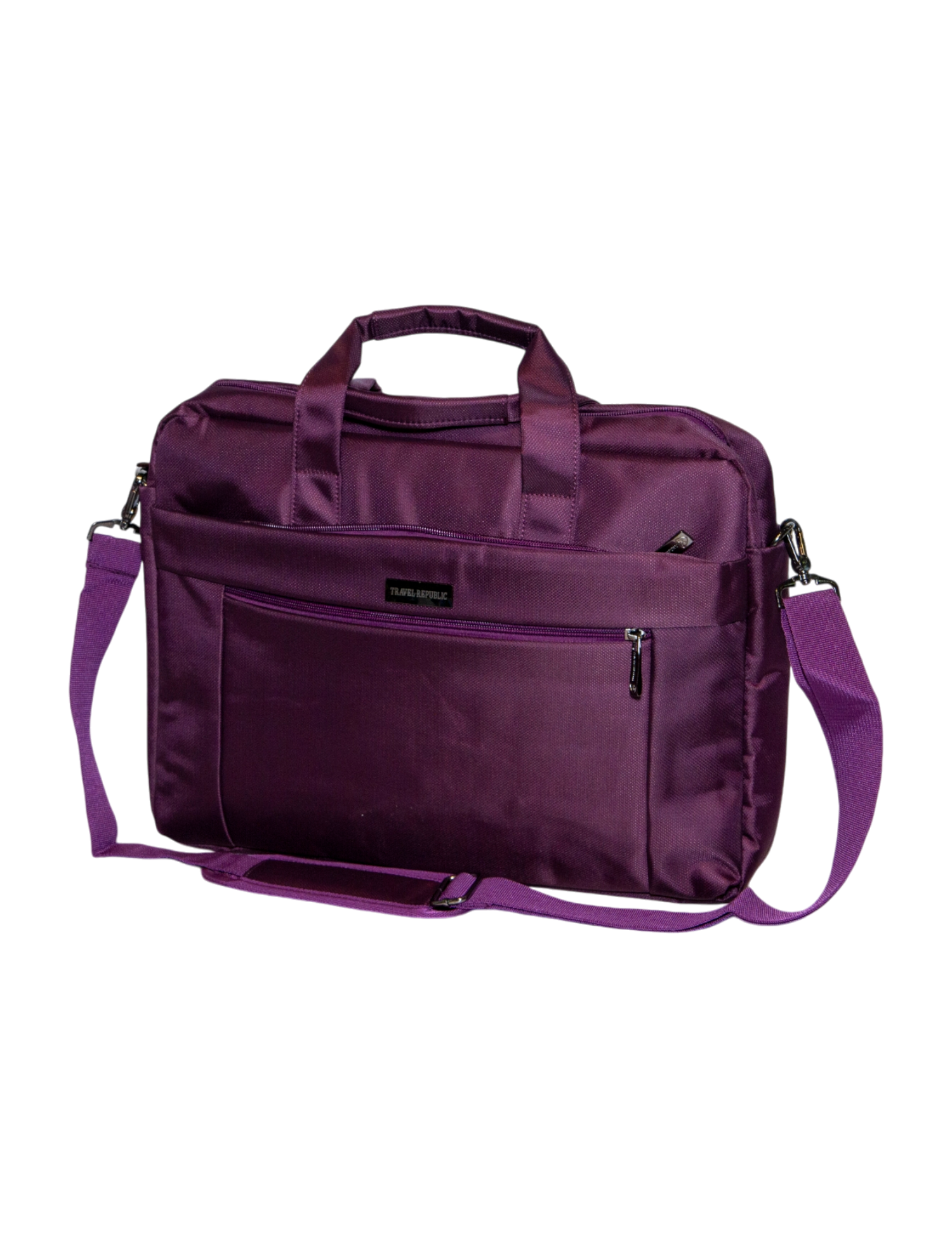 PORTAFOLIO PORTA LAPTOP TRAVEL REPUBLIC MORADO