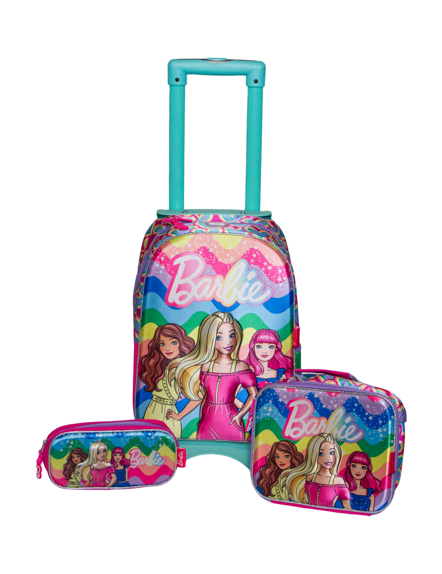 KIT PRIMARIA MOCHILA, LONCHERA Y LAPICERA XTREM BARBIE MOD.BRB048-SE006A