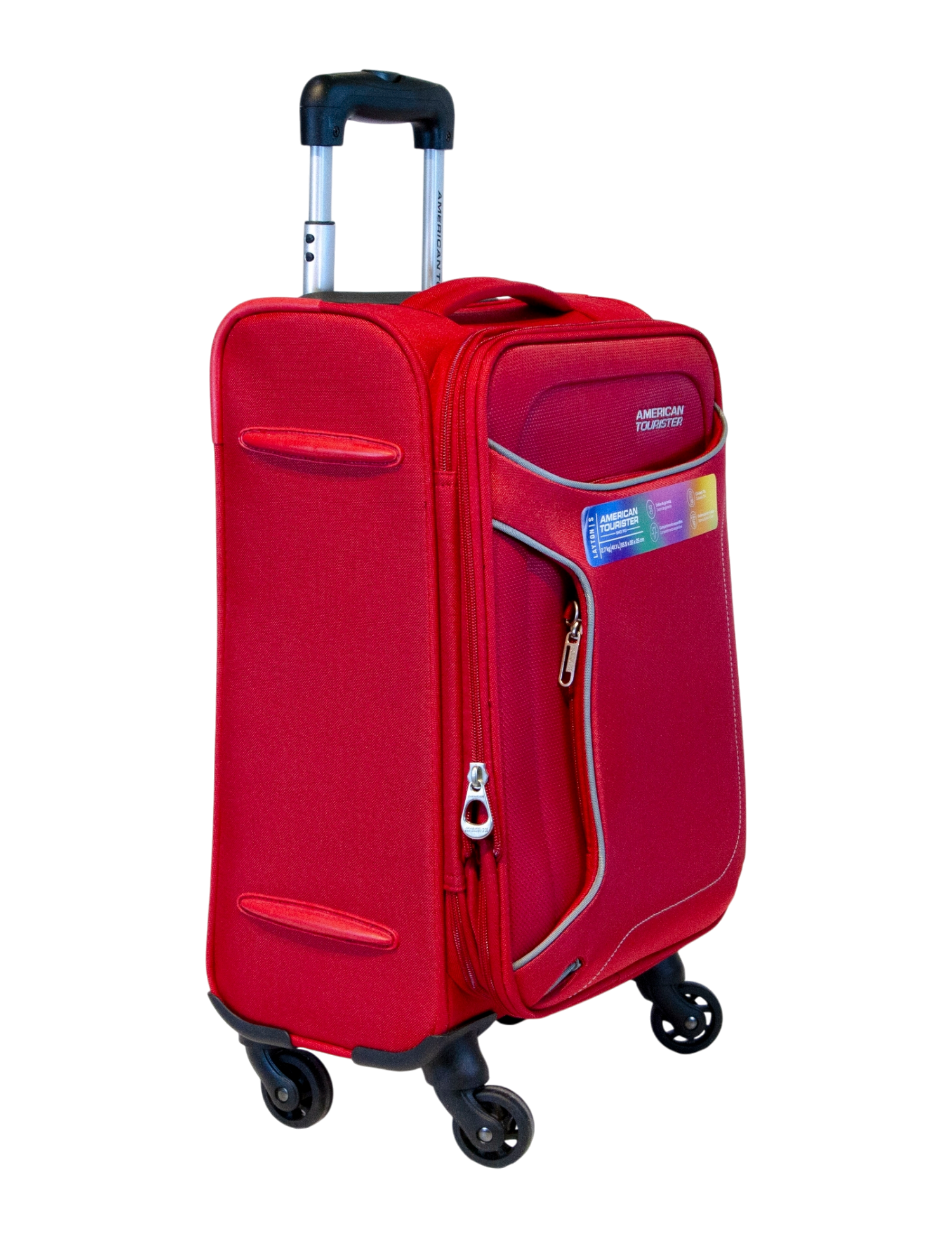 MALETA CARRY ON AMERICAN TOURISTER MODELO LAYTON ROJO