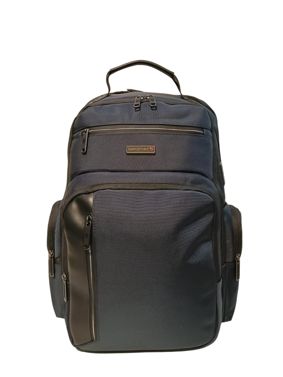 MOCHILA PORTA LAPTOP MOD. TR-BPKL-04 TRAVEL REPUBLIC AZUL MARINO